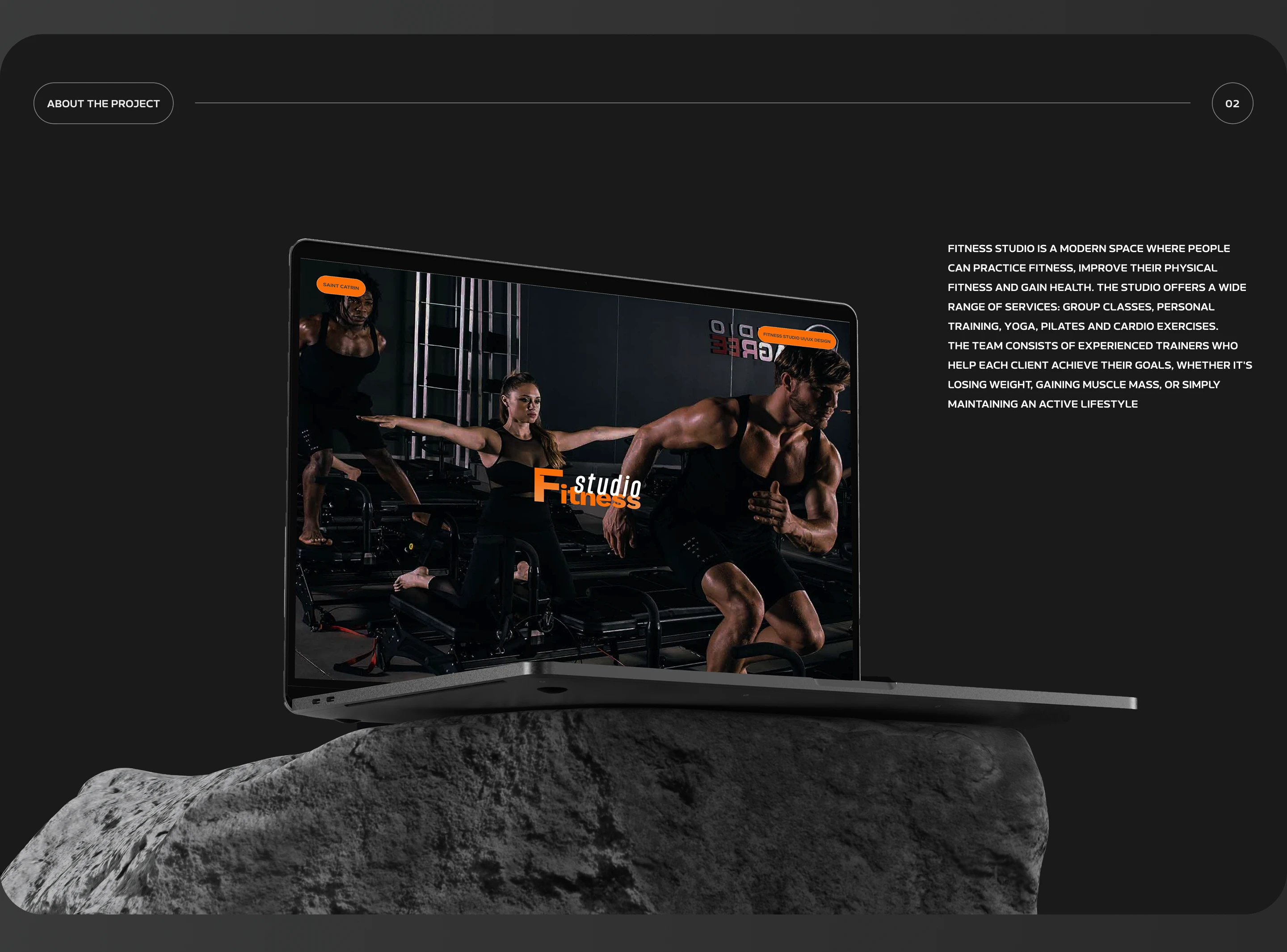 Fitness studio — Изображение №3 — Интерфейсы, Брендинг на Dprofile