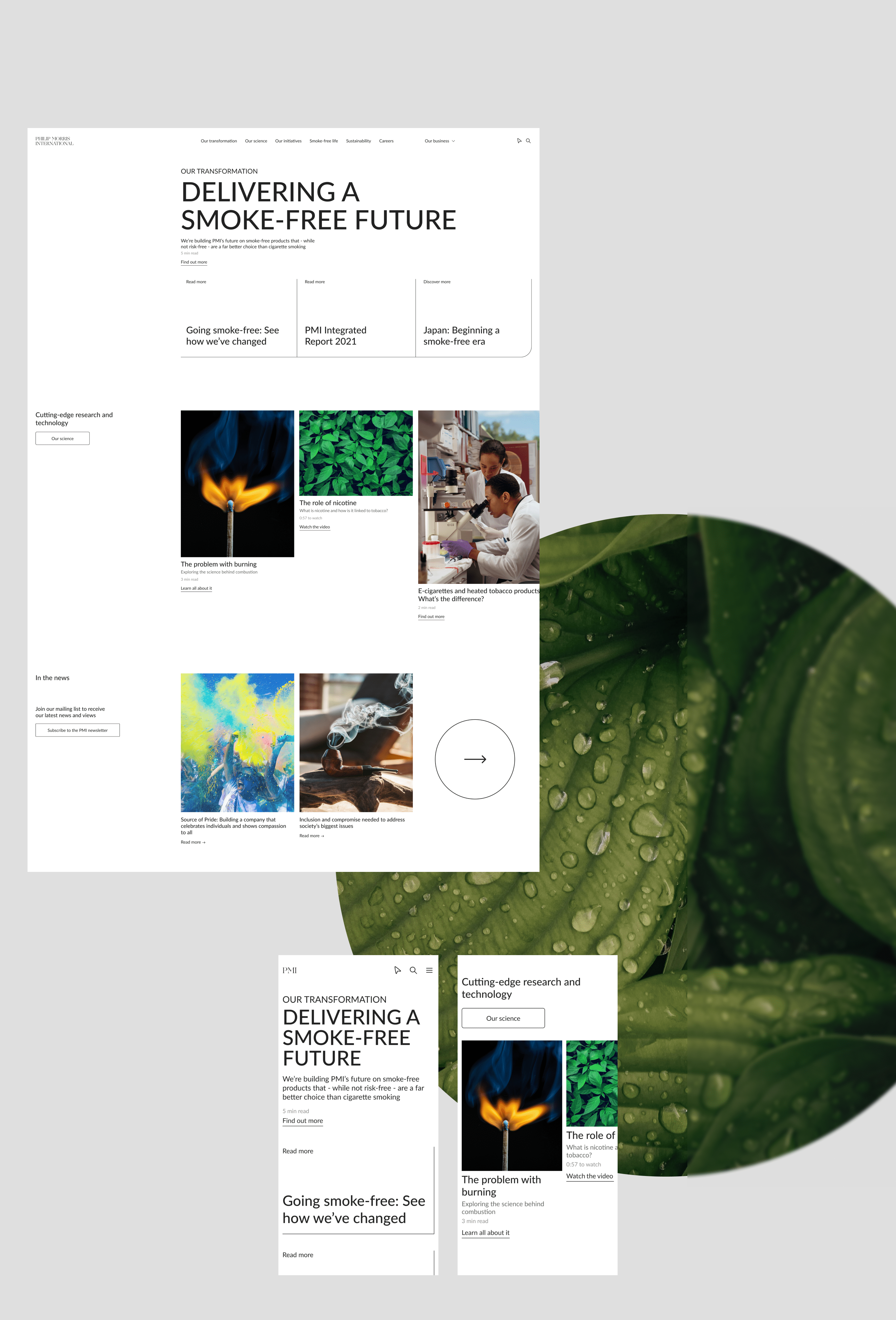 Redesign. PMI — Изображение №2 — Интерфейсы на Dprofile