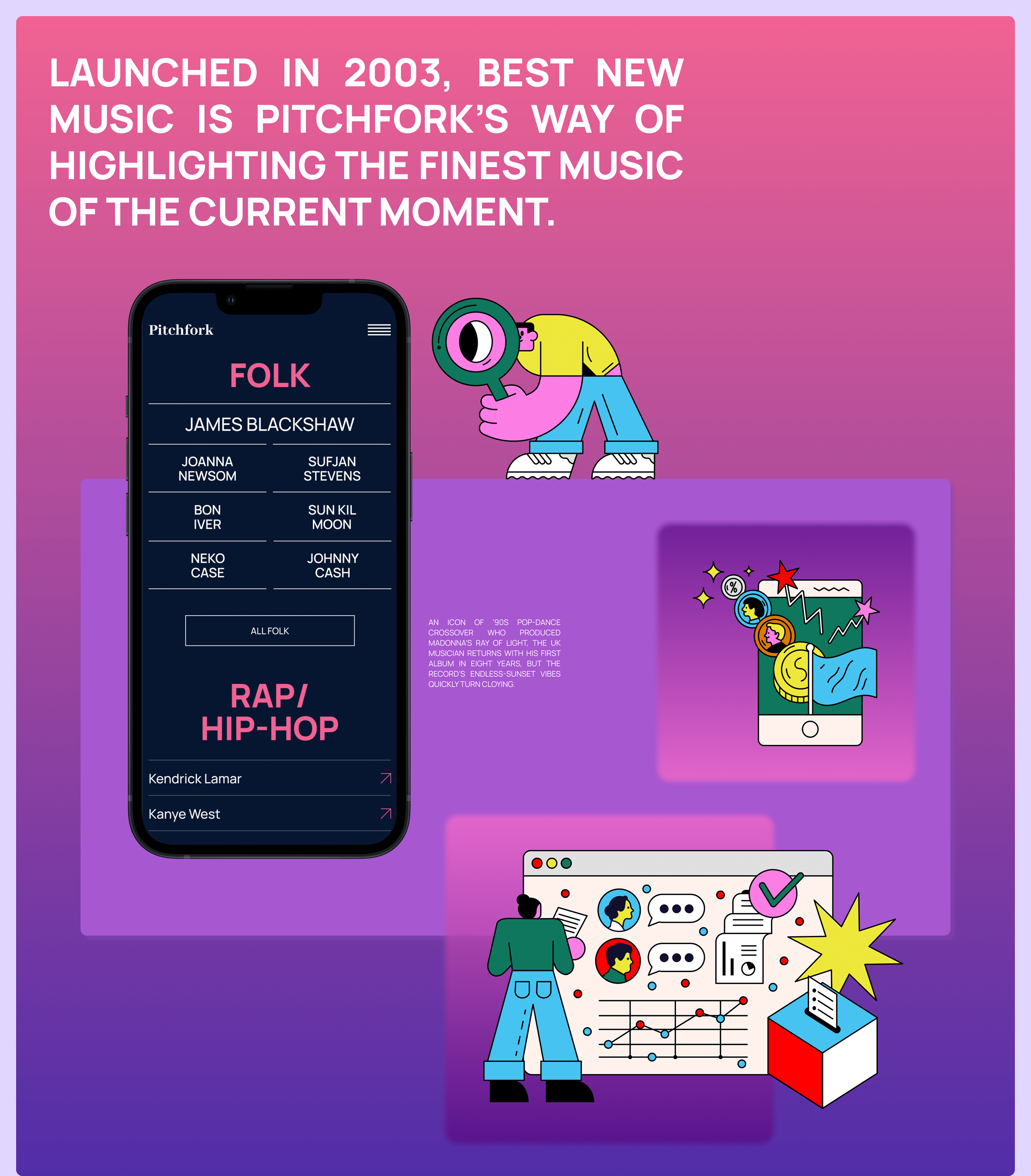 Redesign. Pitchfork — Изображение №7 — Интерфейсы на Dprofile