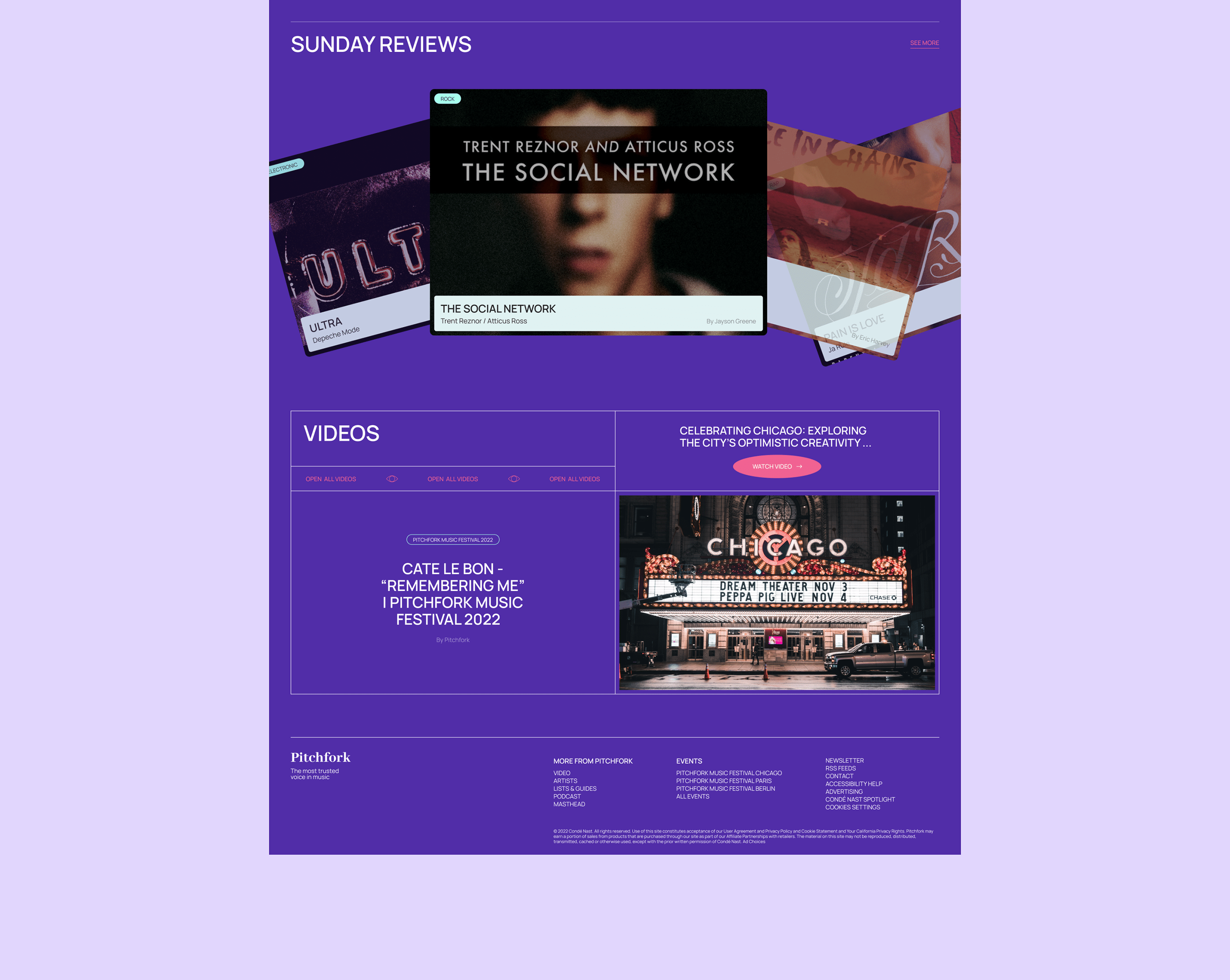 Redesign. Pitchfork — Изображение №3 — Интерфейсы на Dprofile