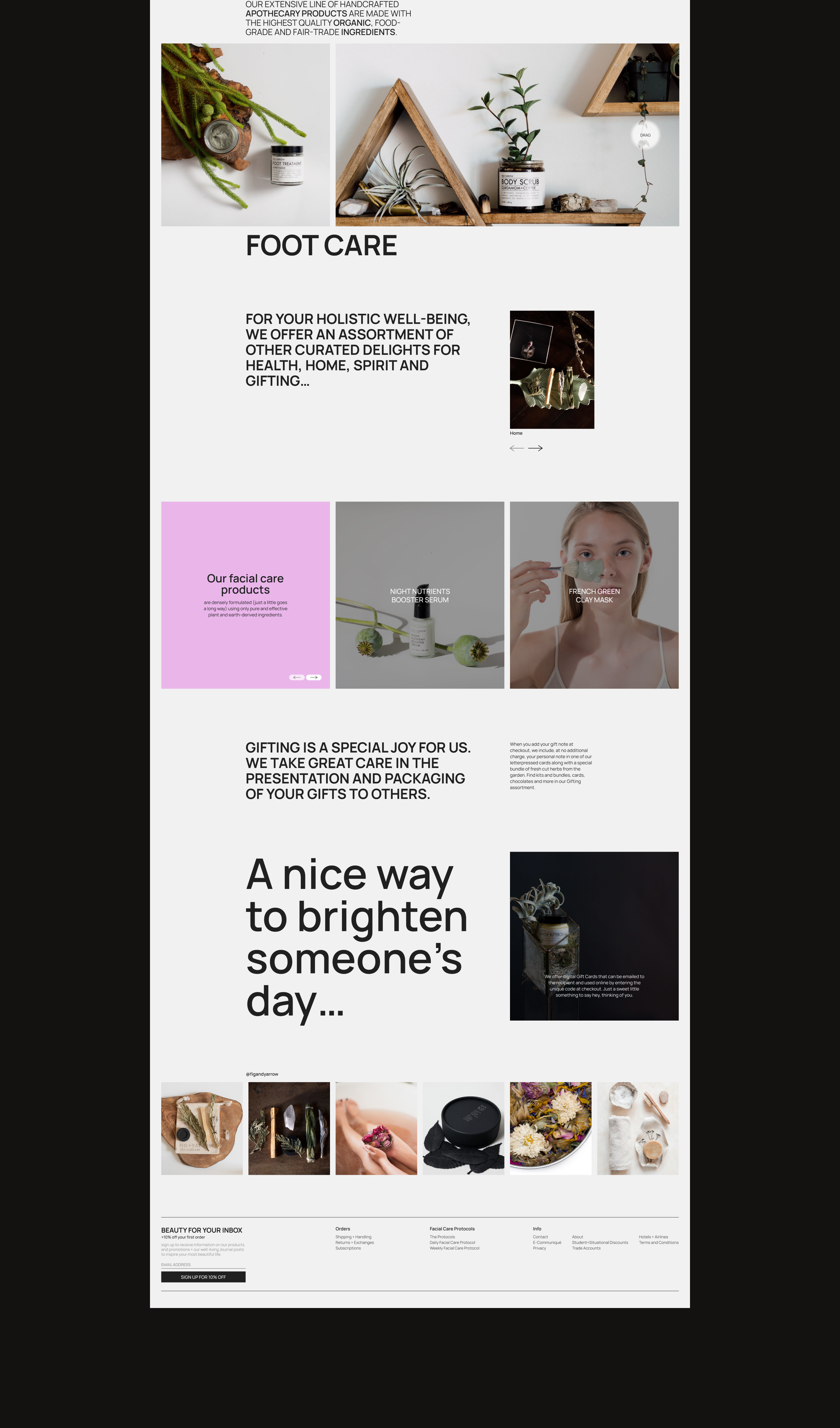 Online store for Fig+Yarrow — Изображение №4 — Интерфейсы на Dprofile