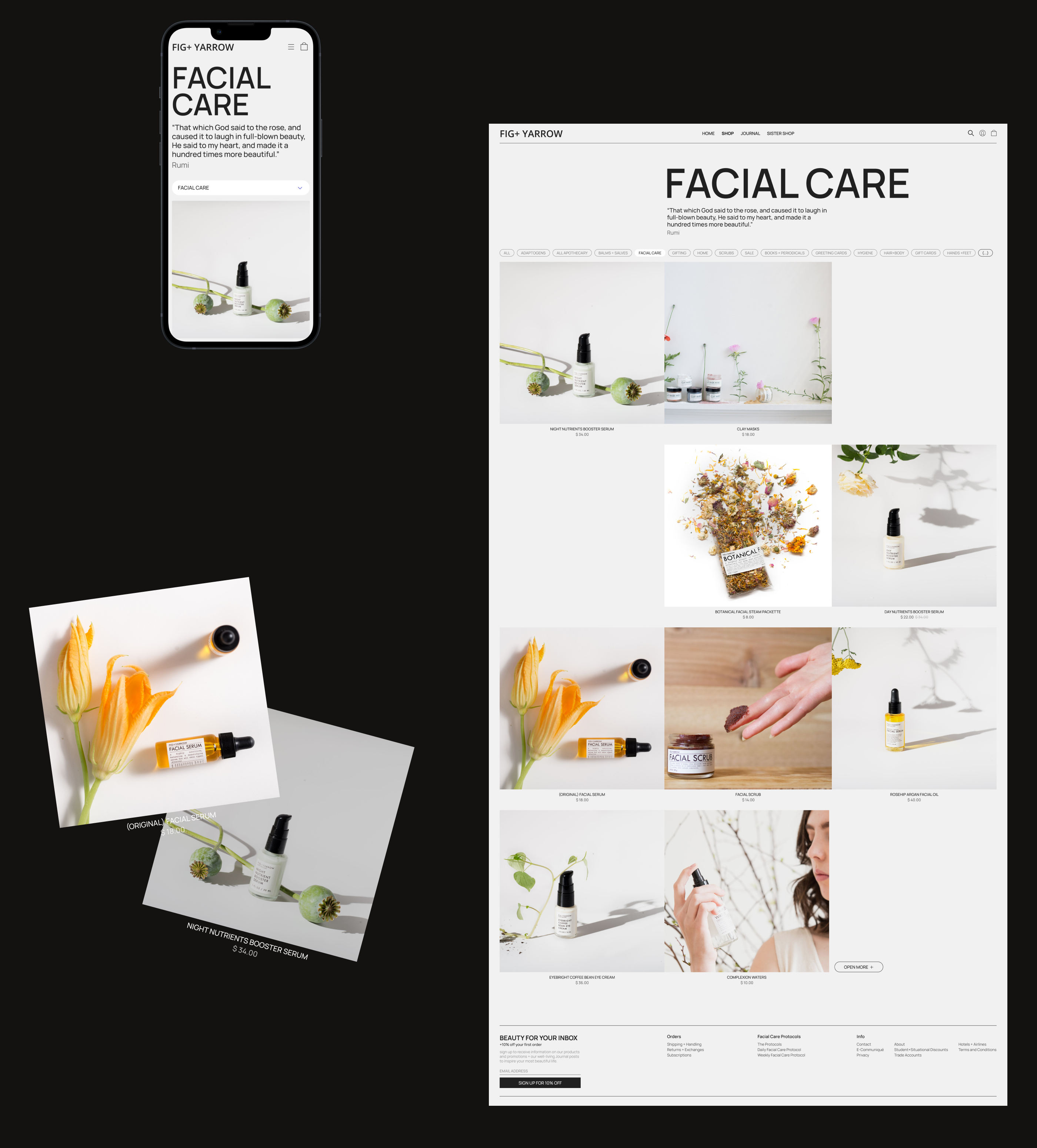 Online store for Fig+Yarrow — Изображение №6 — Интерфейсы на Dprofile