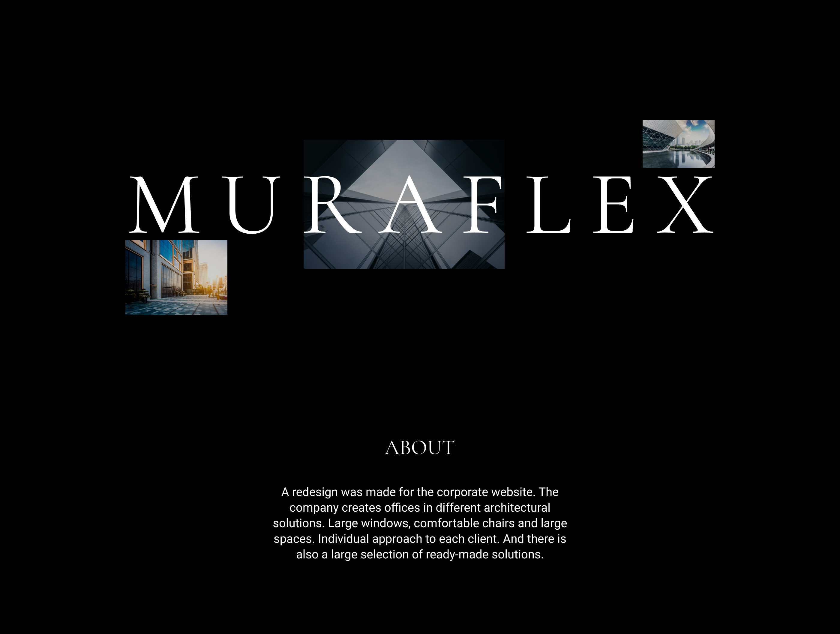 Redesign. Muraflex — Изображение №1 — Интерфейсы на Dprofile