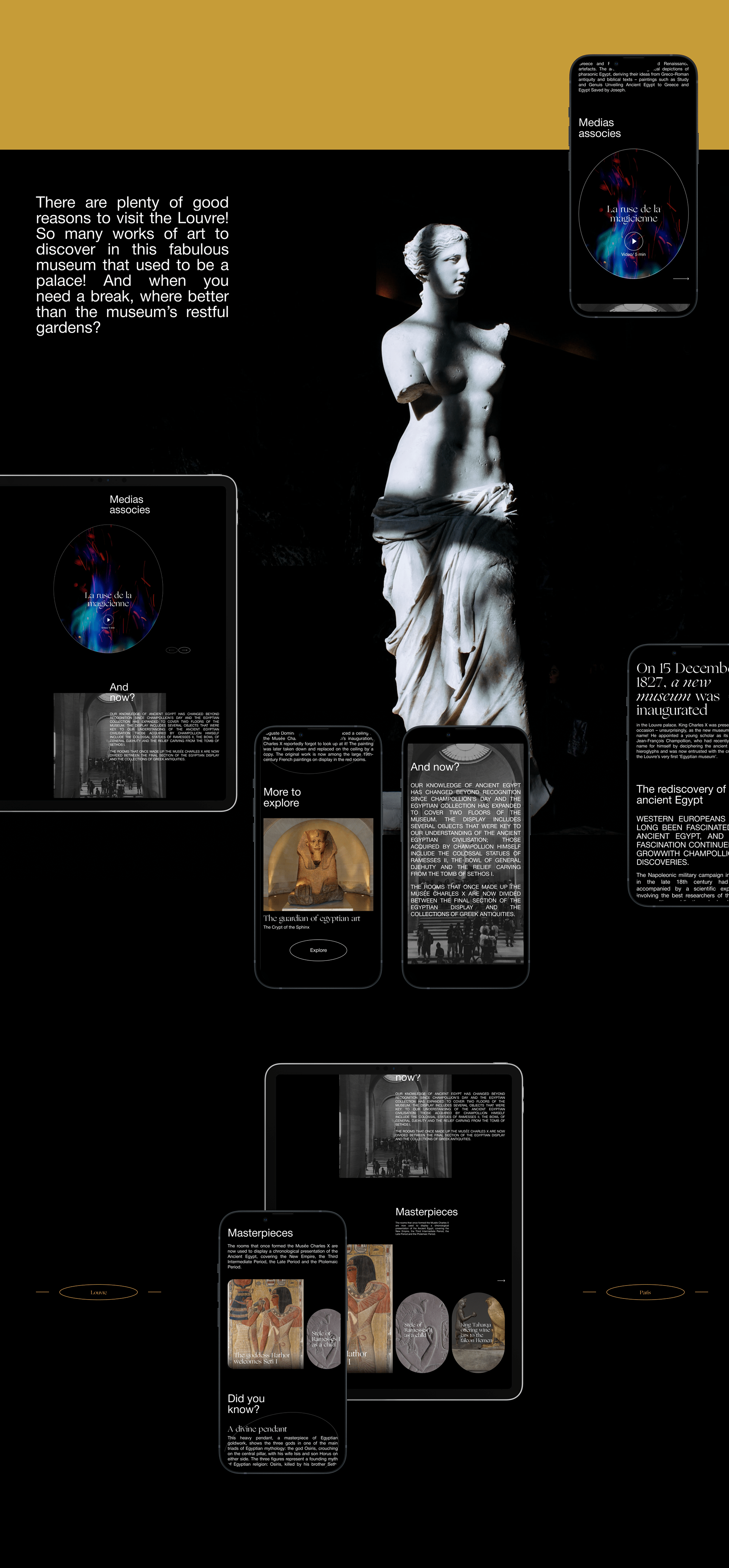 Louvre. Redesign — Изображение №4 — Интерфейсы на Dprofile