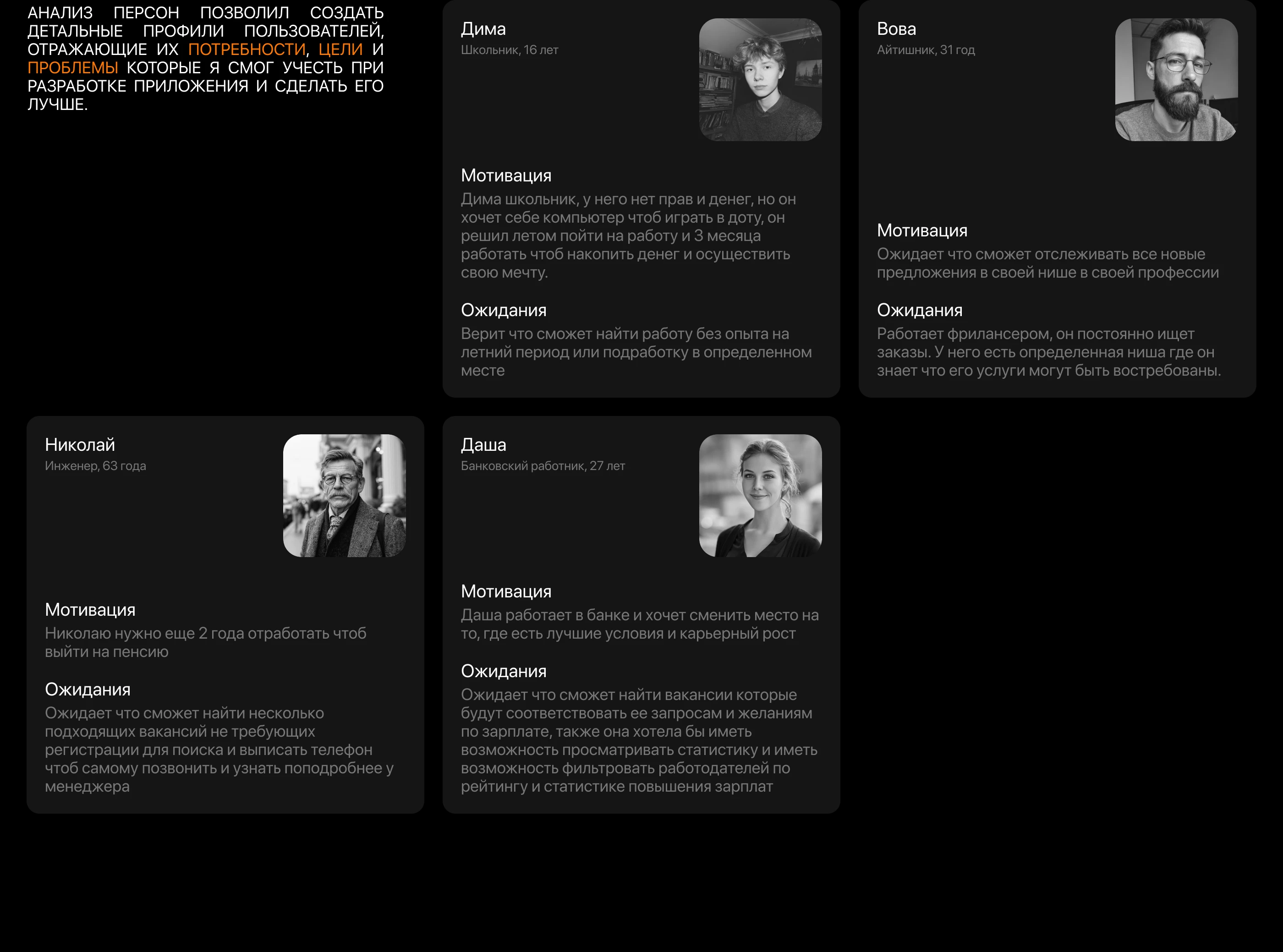 WorkWise — Изображение №5 — Интерфейсы на Dprofile