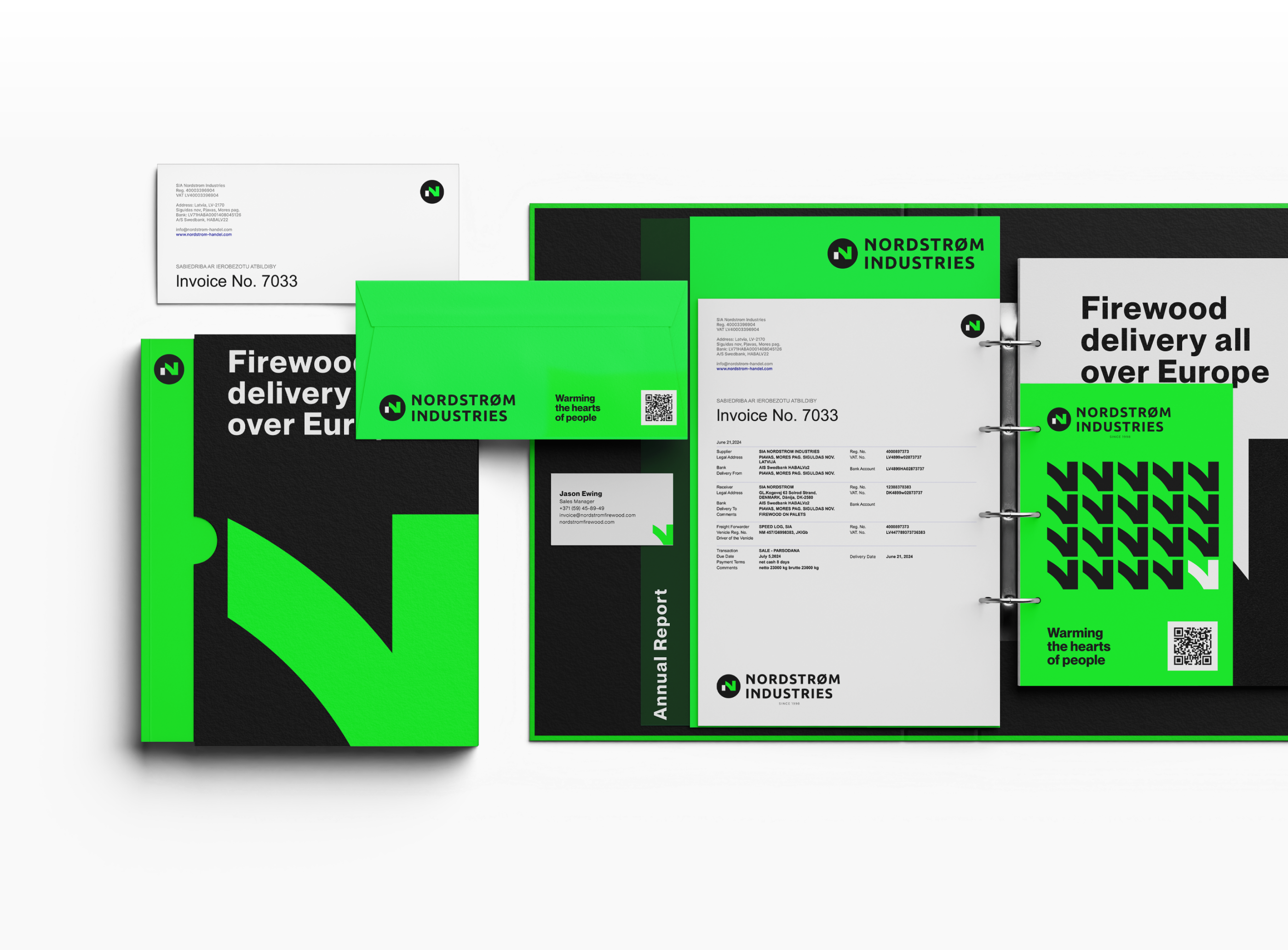 Логотип, брендинг и веб дизайн для B2B компании Nordstrom — Изображение №5 — Интерфейсы, Брендинг на Dprofile