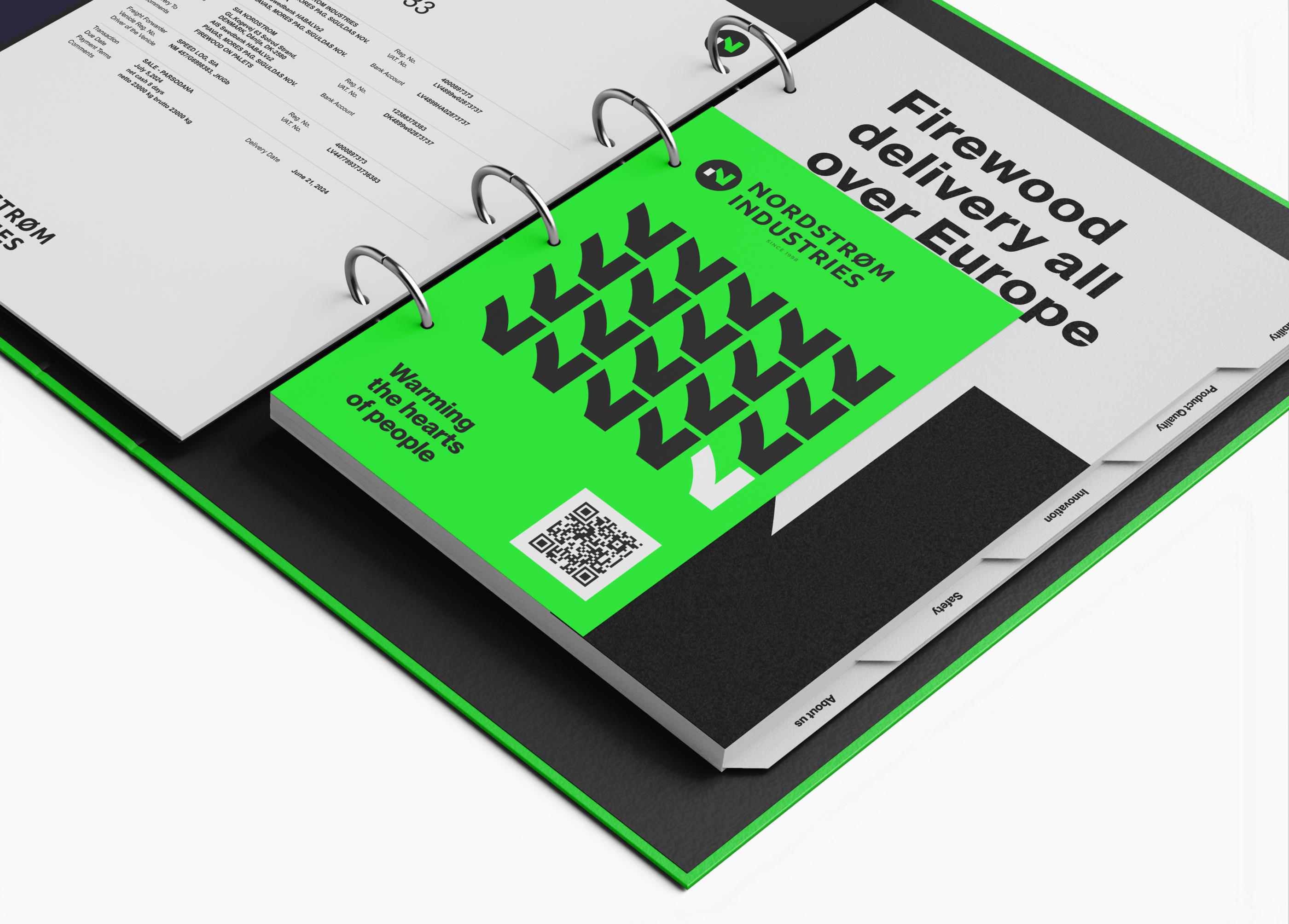 Логотип, брендинг и веб дизайн для B2B компании Nordstrom — Изображение №25 — Интерфейсы, Брендинг на Dprofile