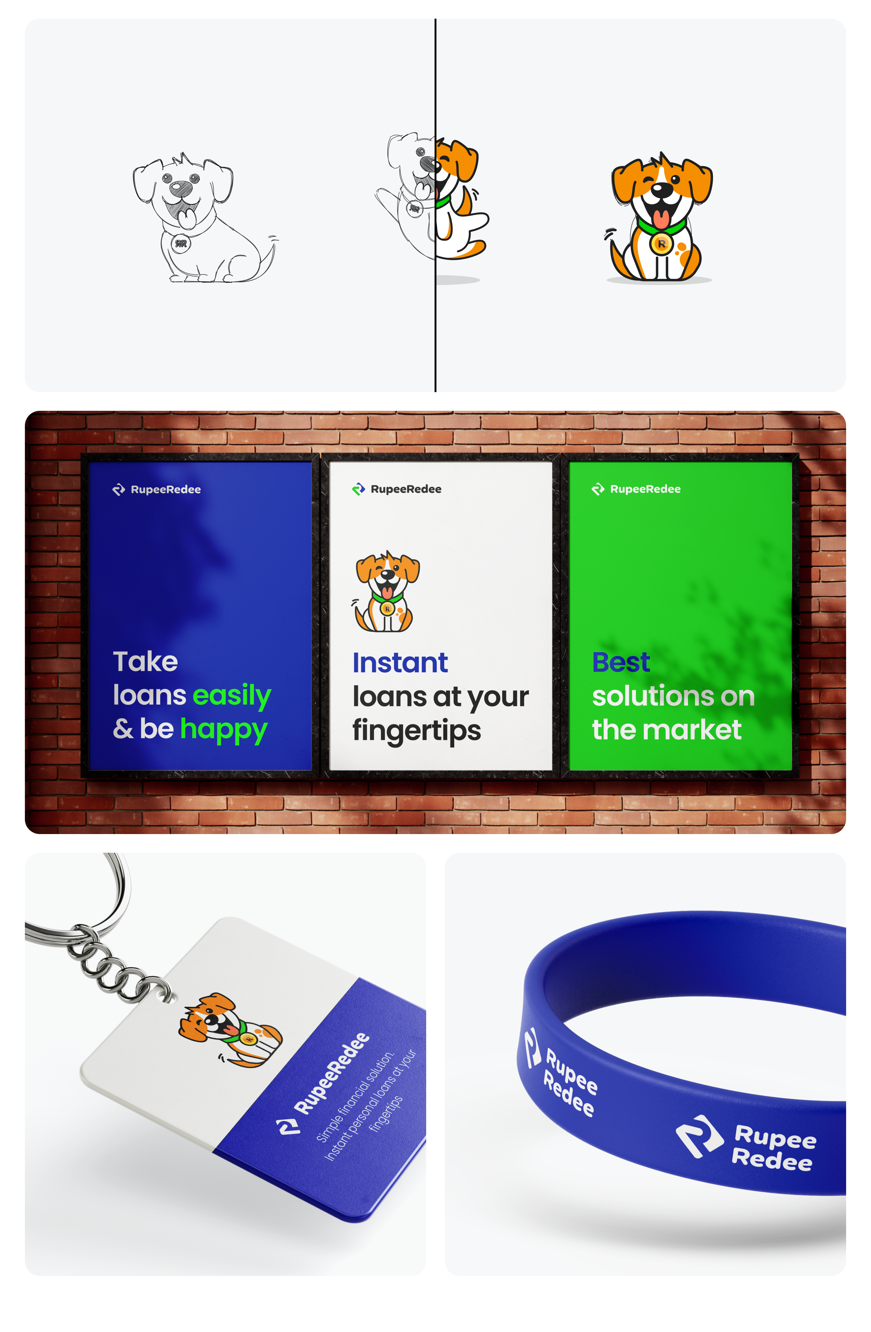 Разработка дизайна финансовой платформы RupeeRedee — Изображение №6 — Интерфейсы, Брендинг на Dprofile