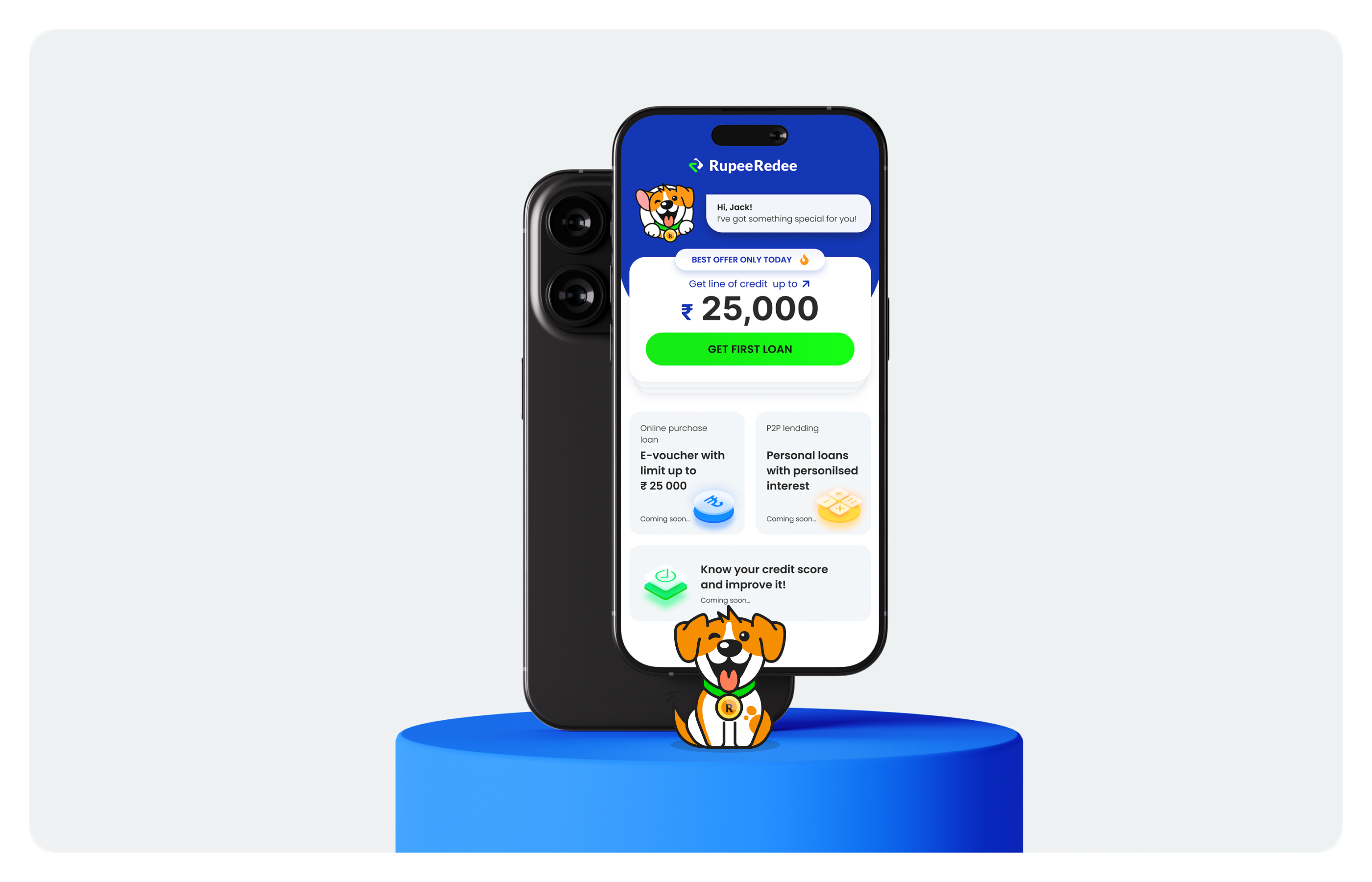 Разработка дизайна финансовой платформы RupeeRedee — Изображение №1 — Интерфейсы, Брендинг на Dprofile