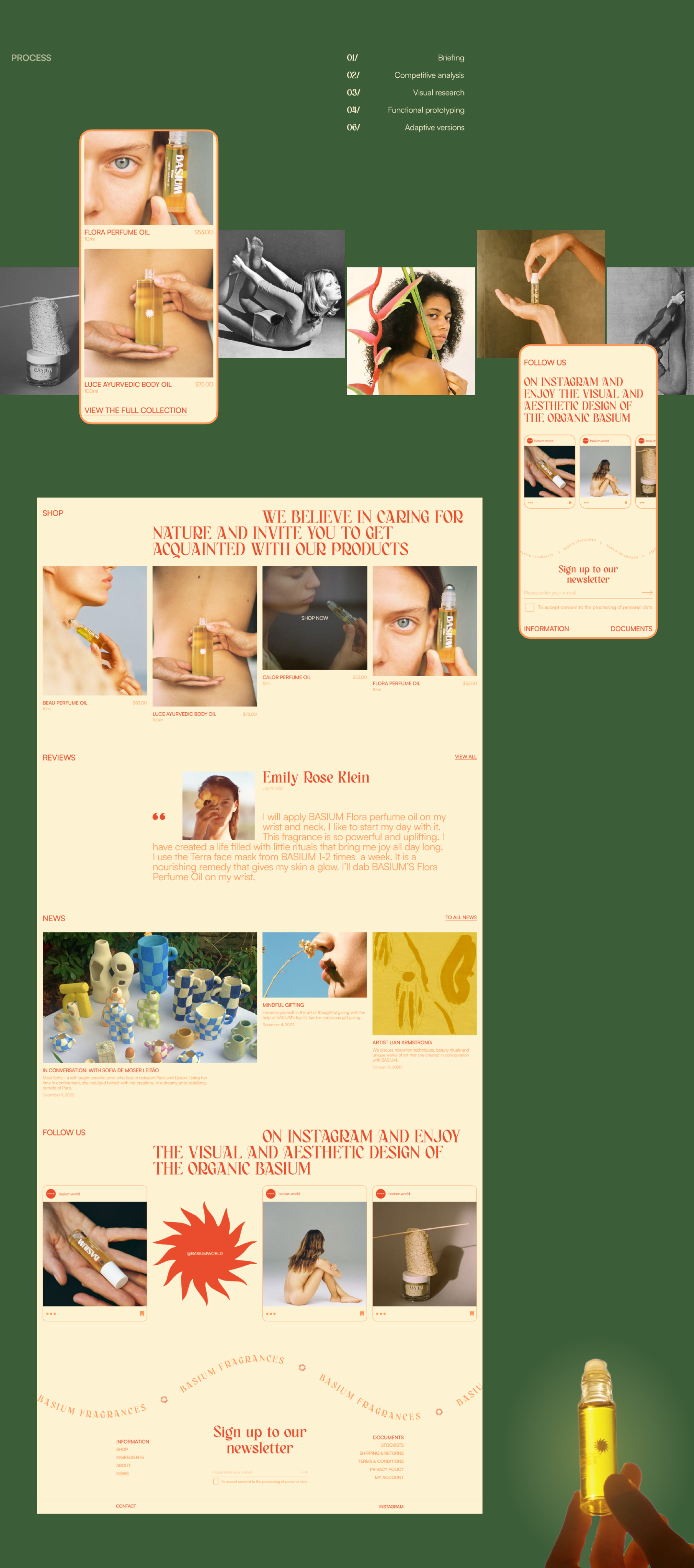 Basium Fragrances | Website redesign — Изображение №8 — Интерфейсы на Dprofile