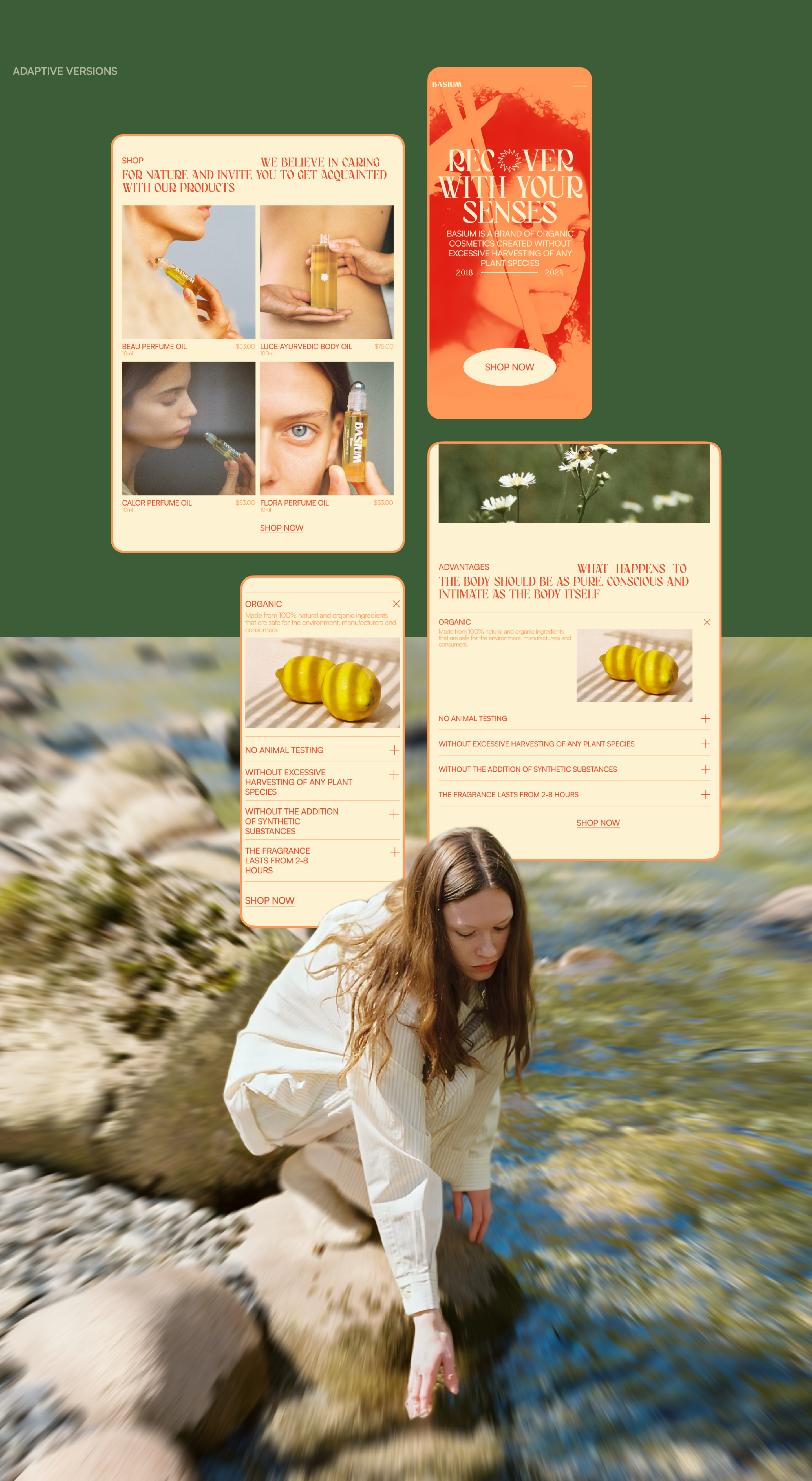 Basium Fragrances | Website redesign — Изображение №6 — Интерфейсы на Dprofile