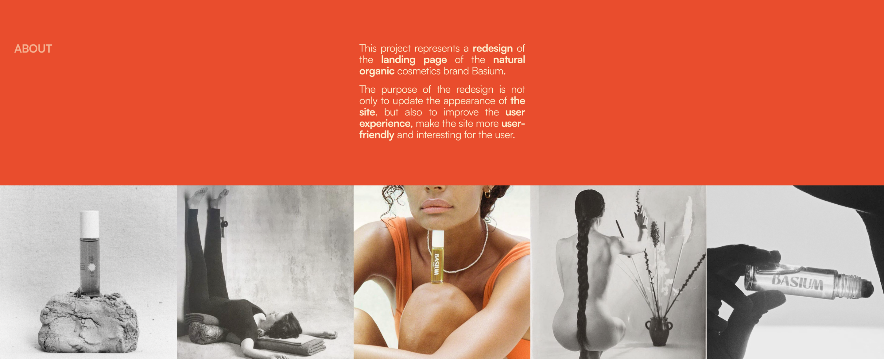 Basium Fragrances | Website redesign — Изображение №2 — Интерфейсы на Dprofile