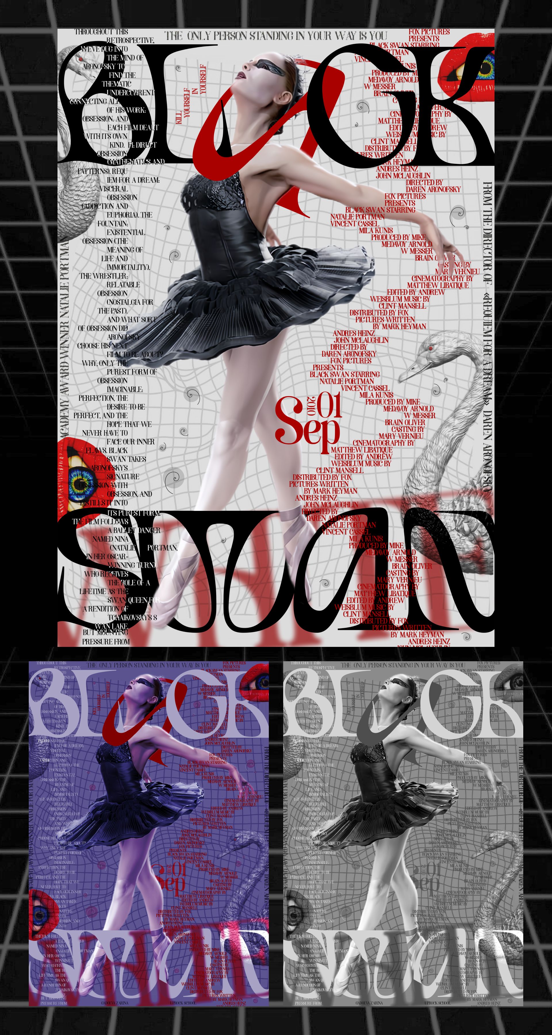 Black Swan | Posters — Изображение №3 — Интерфейсы, Иллюстрация на Dprofile