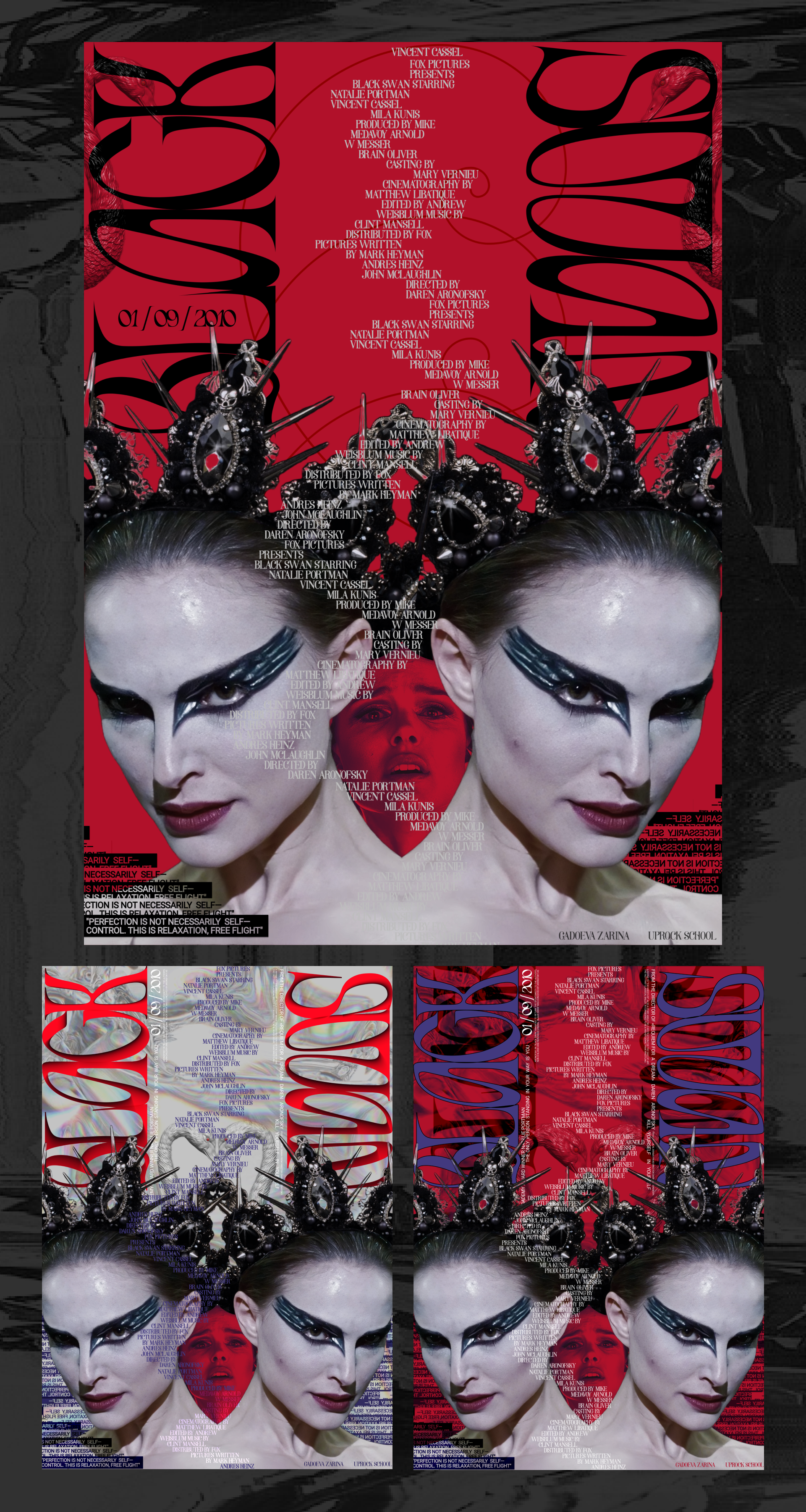 Black Swan | Posters — Изображение №11 — Интерфейсы, Иллюстрация на Dprofile