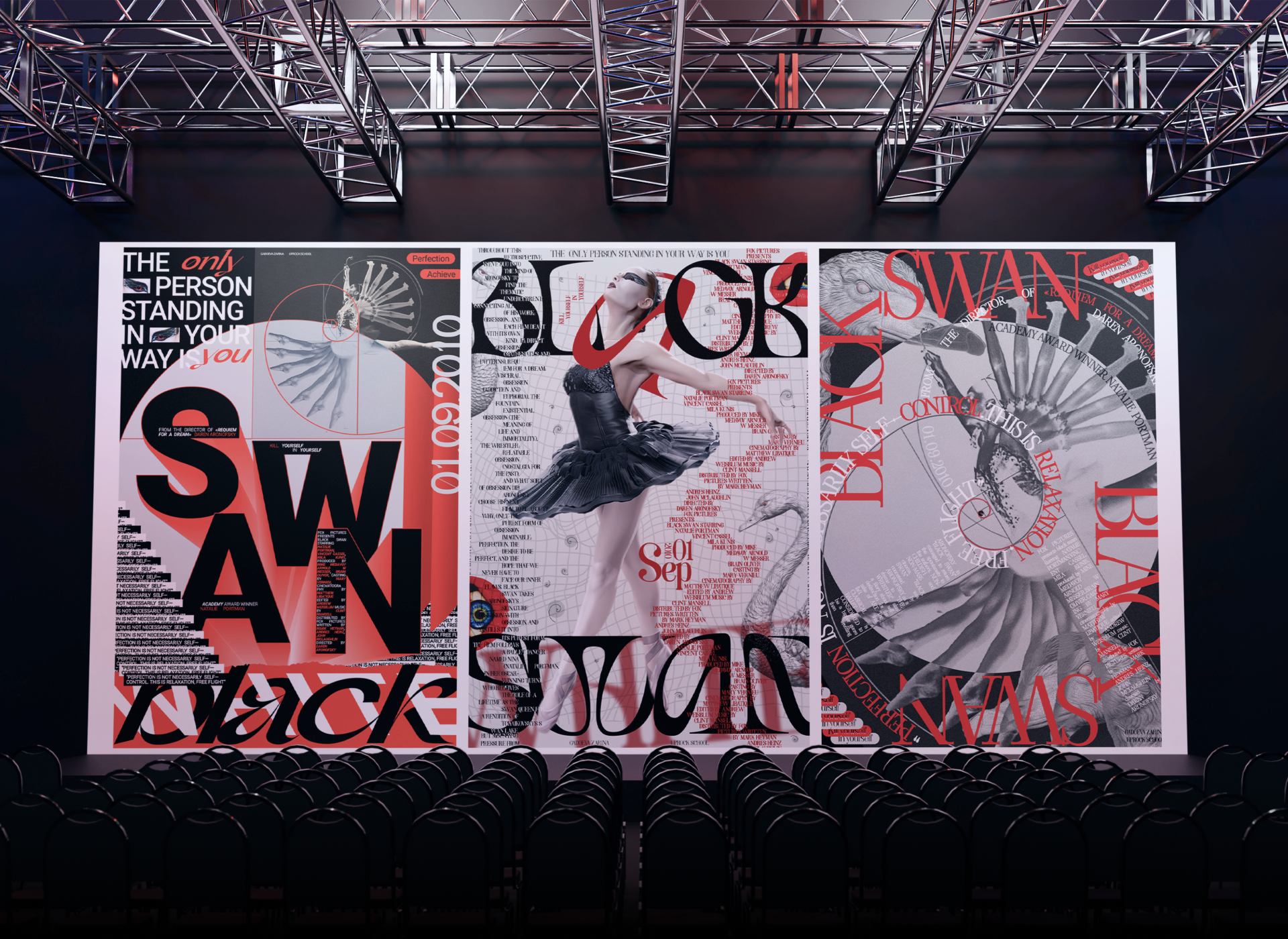 Black Swan | Posters — Изображение №14 — Интерфейсы, Иллюстрация на Dprofile
