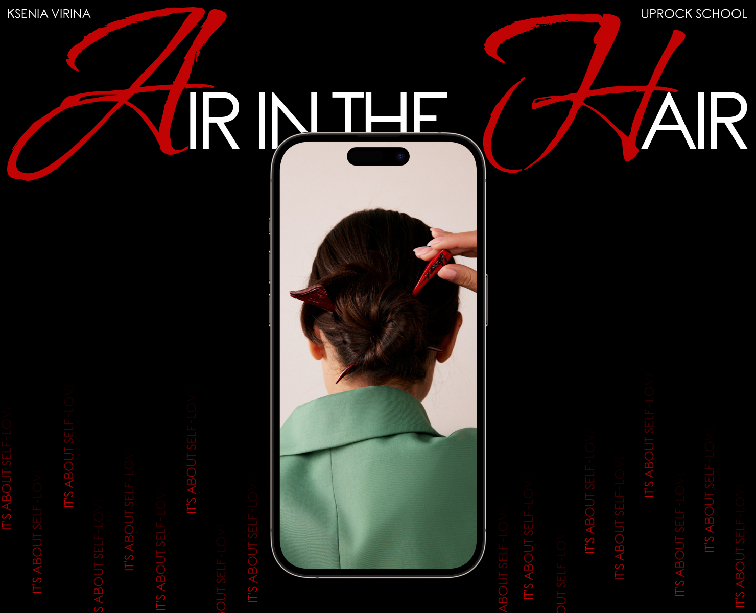 Landing page redesign | Air in the hair — Интерфейсы на Dprofile