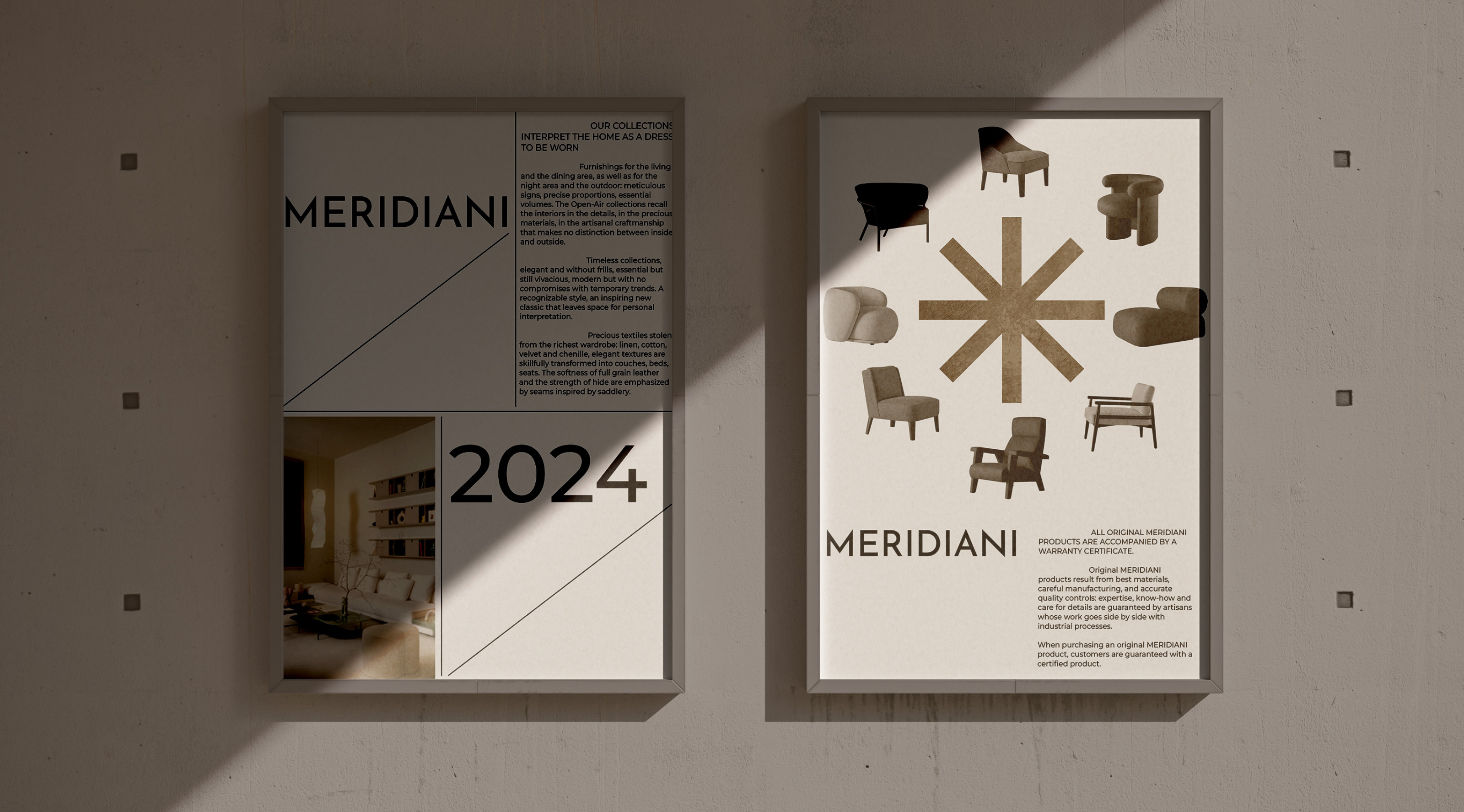 Corporate Website Redesign l MERIDIANI — Изображение №4 — Интерфейсы, Брендинг на Dprofile