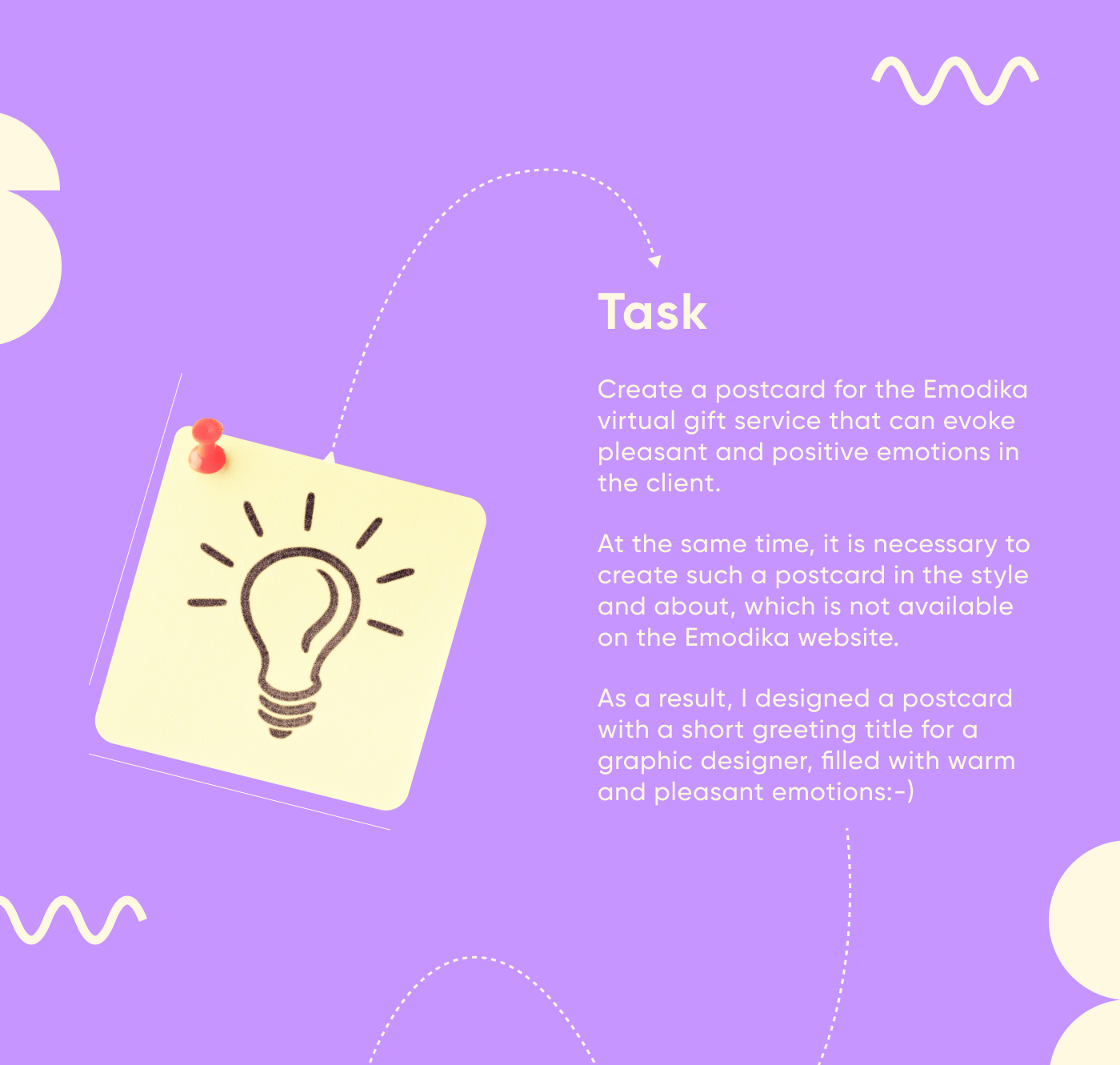 A postcard for the Emodika website — Изображение №3 — Графика на Dprofile