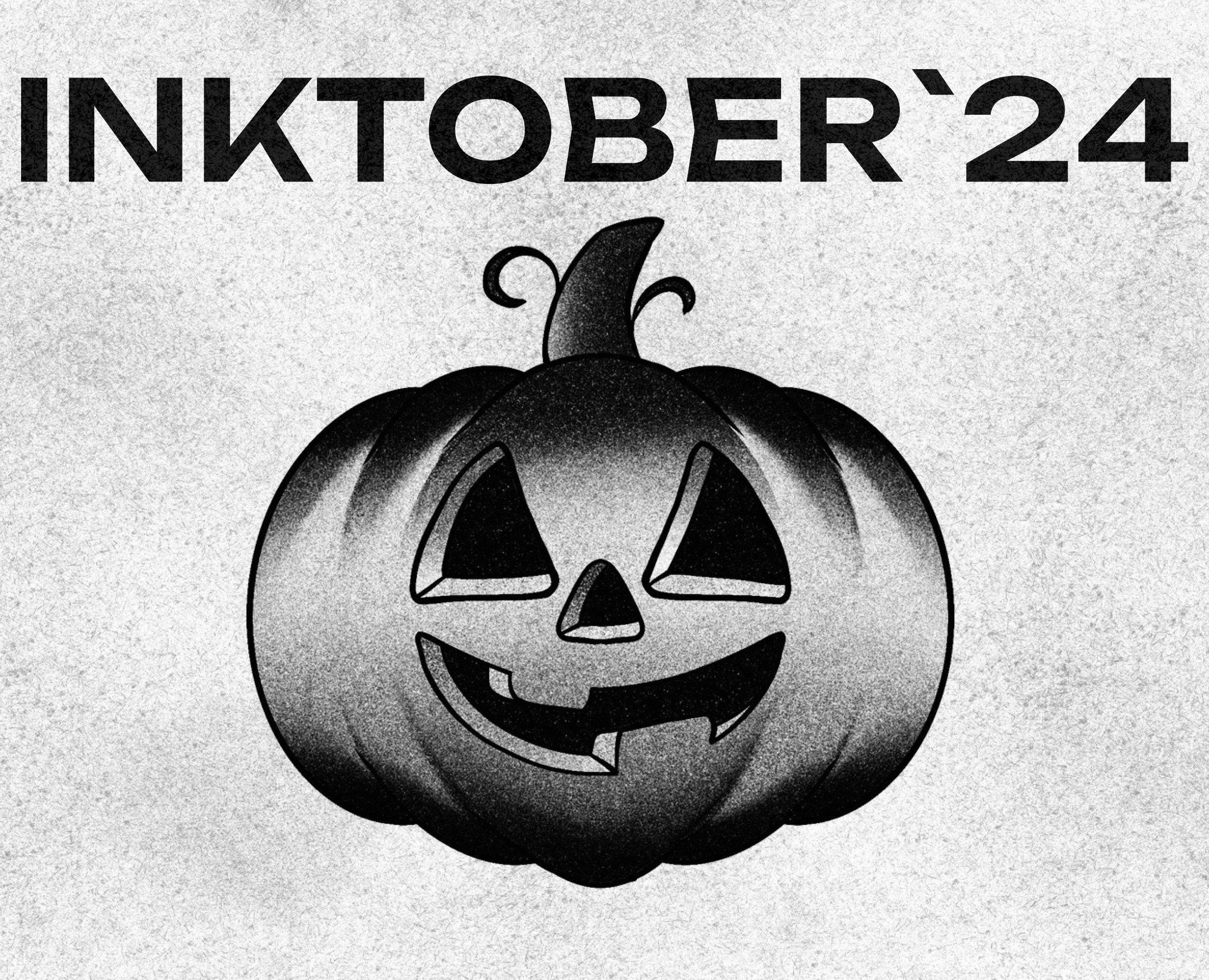 Inktober 2024 — Иллюстрация, Графика на Dprofile