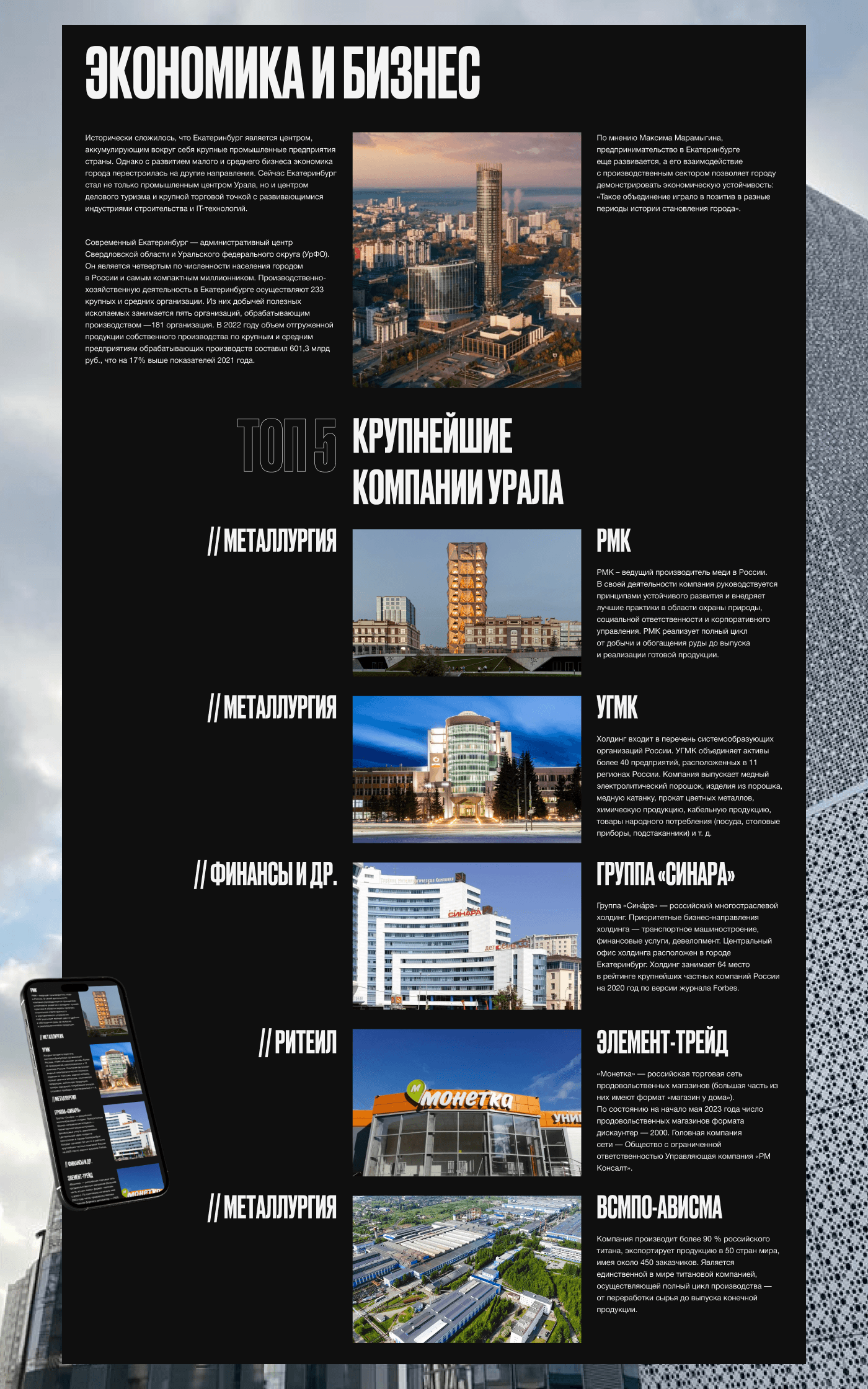 Екатеринбург | Longread — Изображение №6 — Интерфейсы на Dprofile