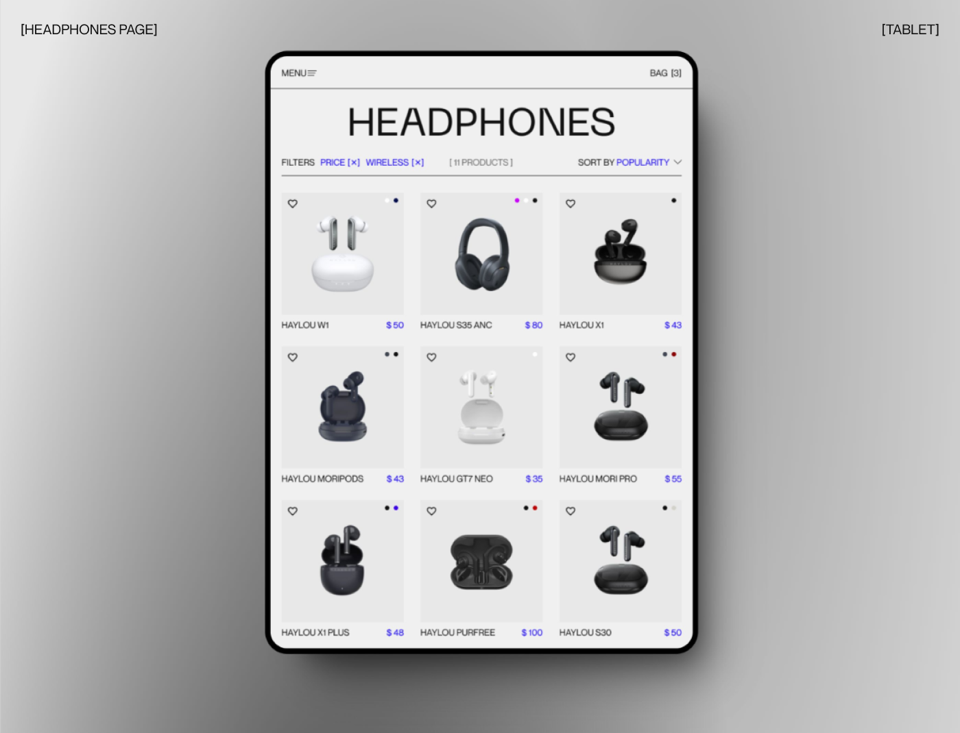 HAYLOU | E-commerce — Изображение №12 — Интерфейсы на Dprofile