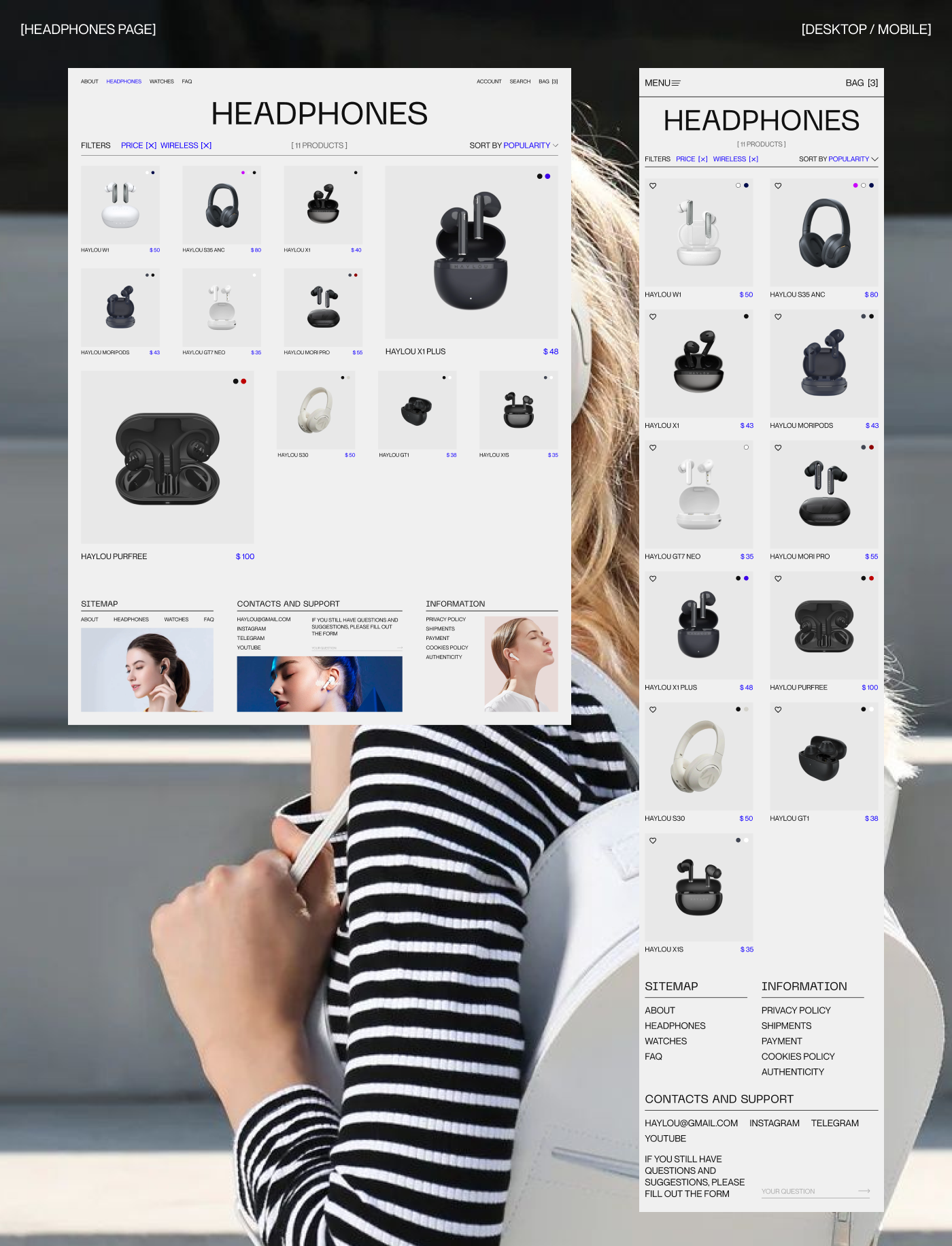 HAYLOU | E-commerce — Изображение №10 — Интерфейсы на Dprofile