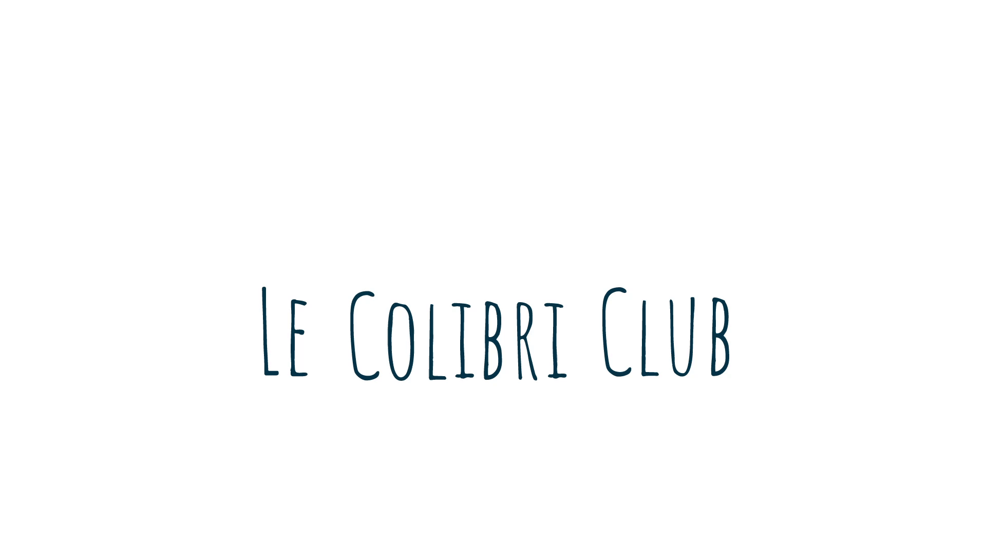 Le Colibri Club | French speaking club — Изображение №8 — Брендинг на Dprofile