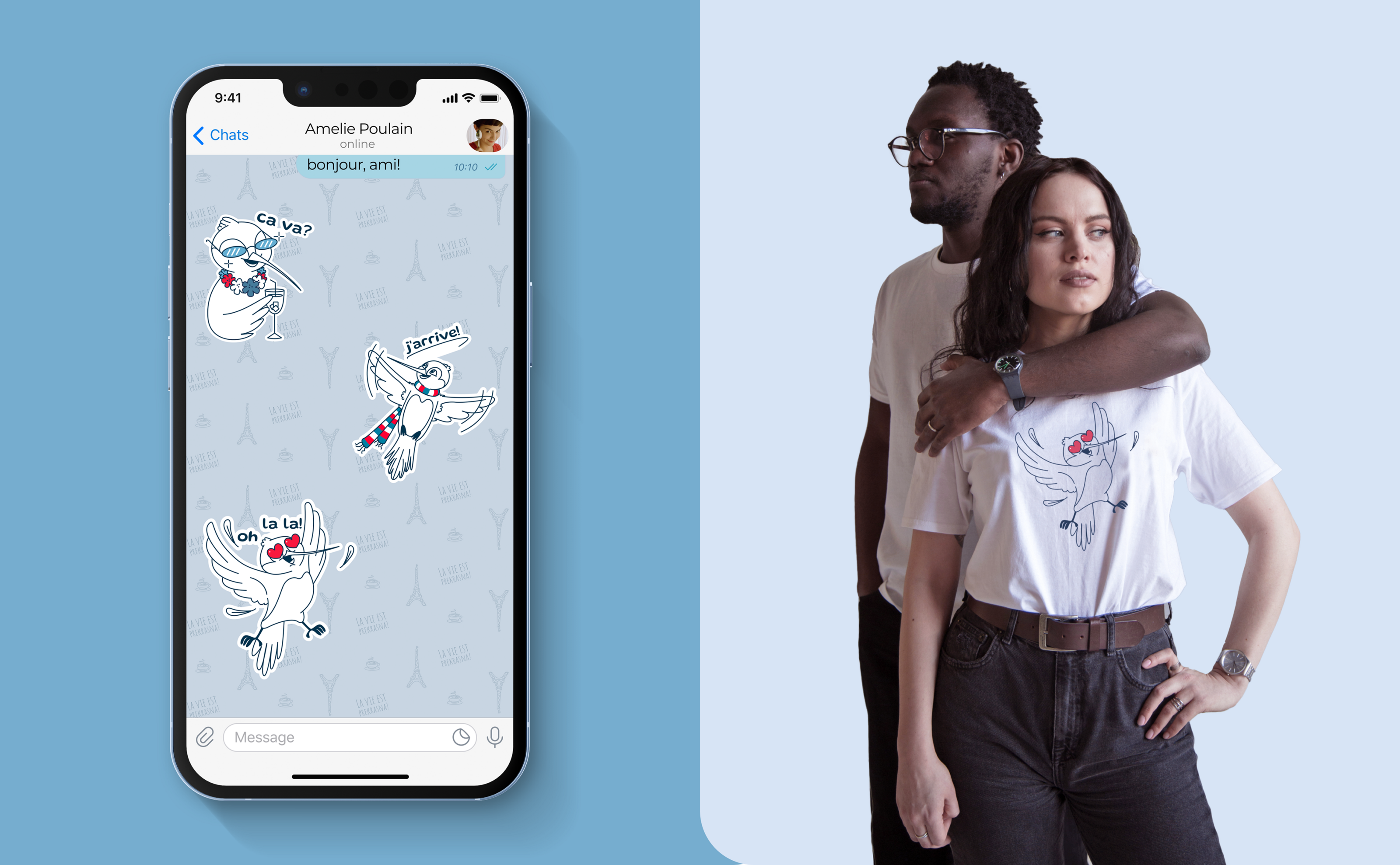 Le Colibri Club | French speaking club — Изображение №23 — Брендинг на Dprofile