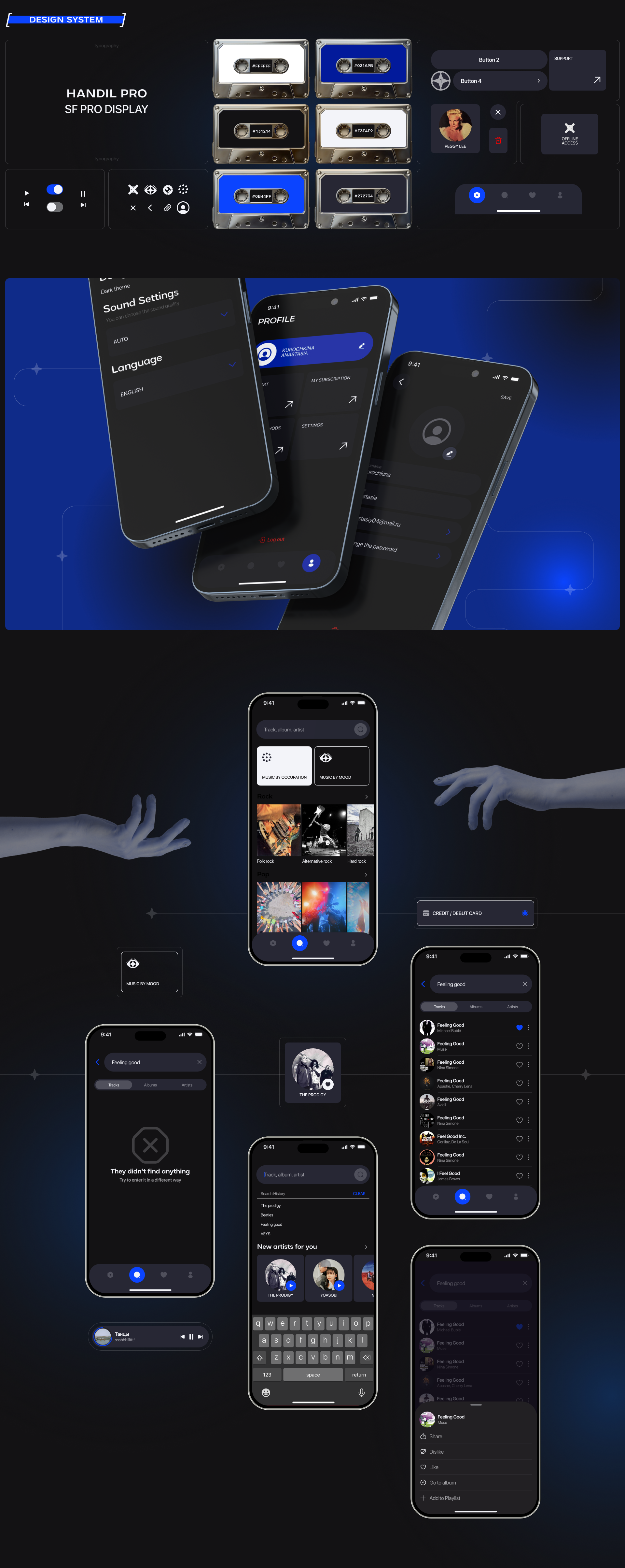 TRACLY | Music app — Изображение №4 — Интерфейсы на Dprofile