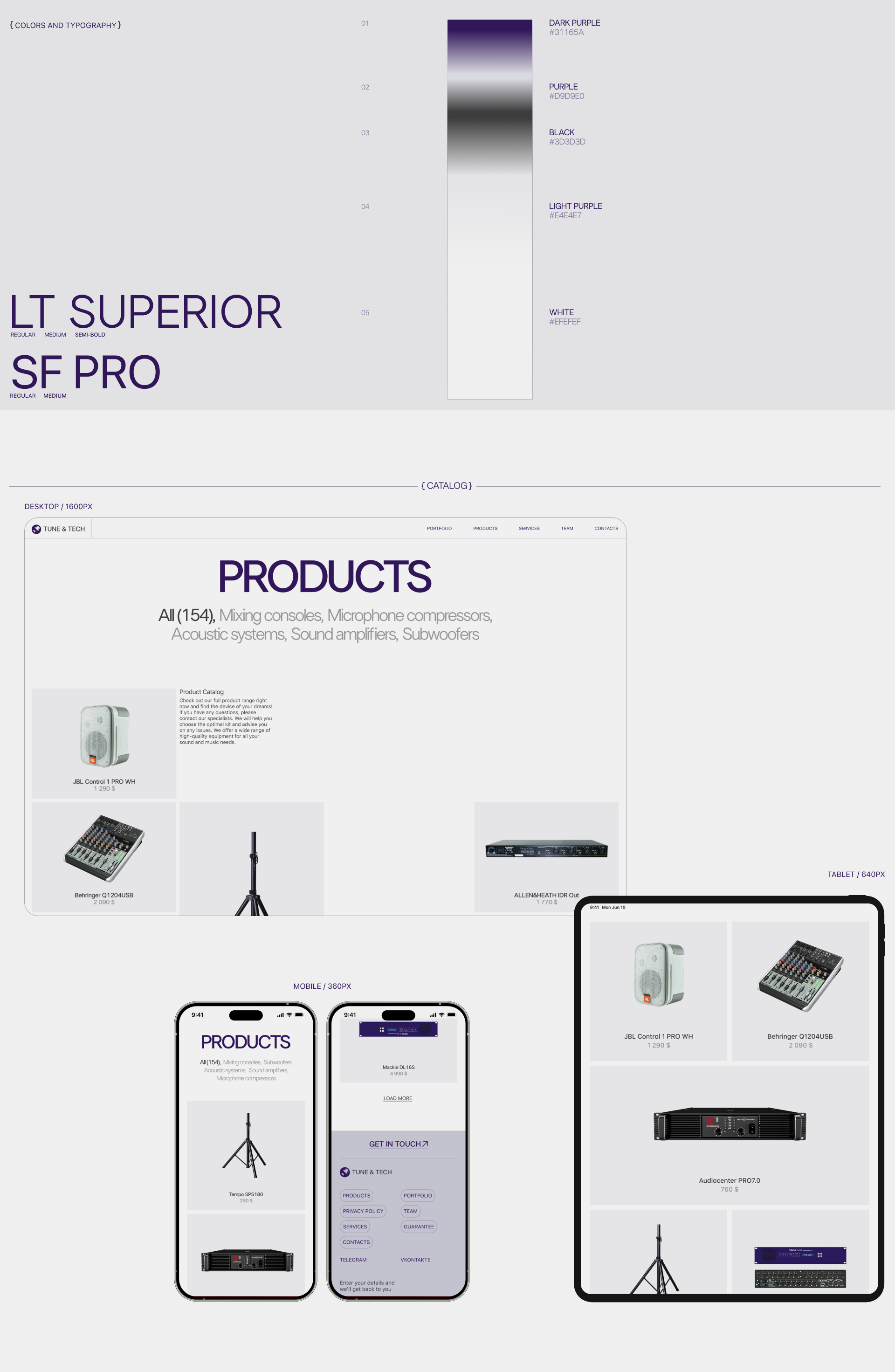 T&T | Corporate website — Изображение №4 — Интерфейсы, Брендинг на Dprofile
