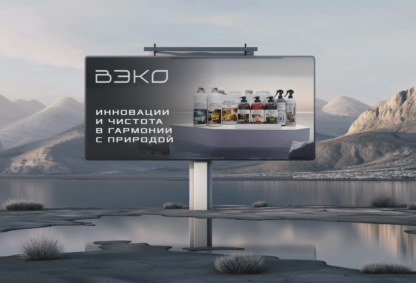 Фирменный стиль для бренда бытовой химии "ВЭКО" — Изображение №7 — Брендинг на Dprofile