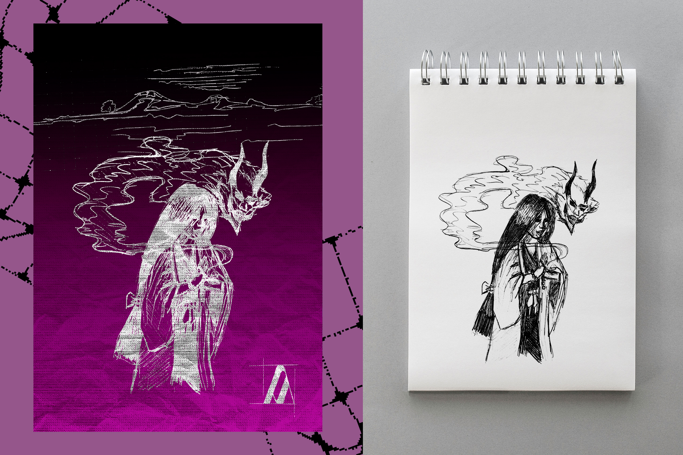 Sketch to poster — Изображение №3 — Иллюстрация, Графика на Dprofile