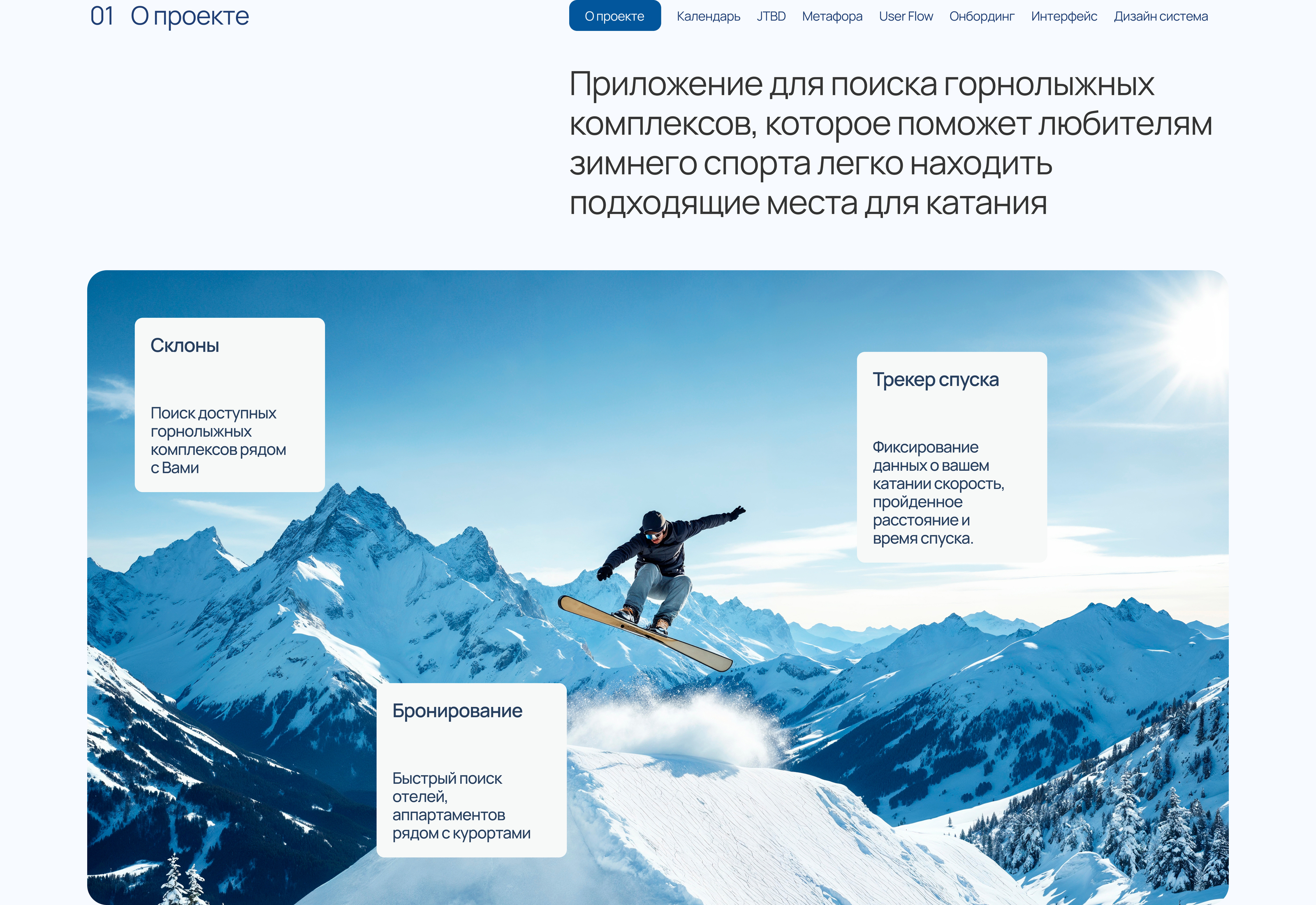 Mobile App для поиска горнолыжных комплексов — Изображение №2 — Интерфейсы на Dprofile
