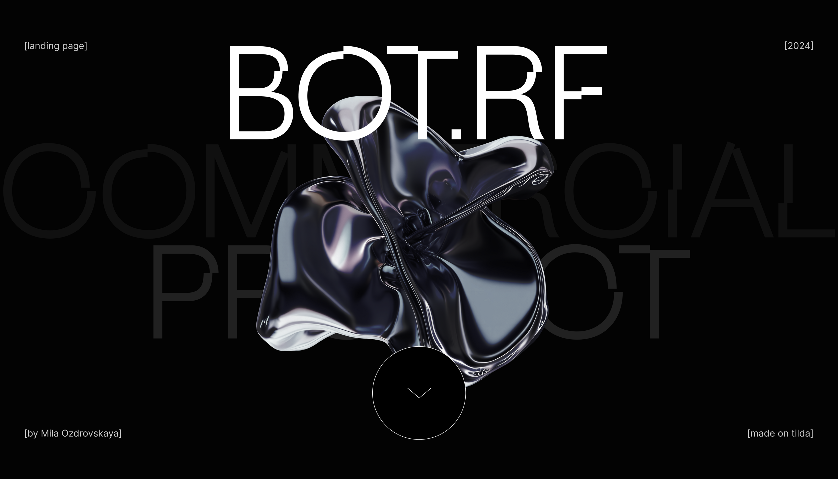 Bot.rf | Landing — Изображение №1 — Интерфейсы, Иллюстрация на Dprofile
