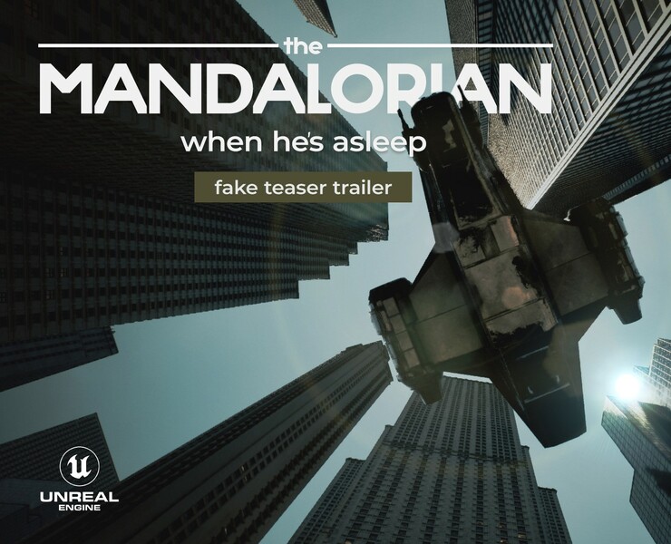 UE5 | The Mandalorian. When he's asleep. — 3D, Анимация на Dprofile