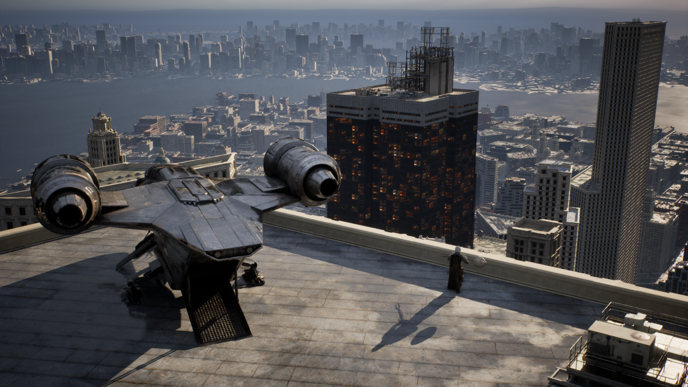 UE5 | The Mandalorian. When he's asleep. — Изображение №6 — 3D, Анимация на Dprofile