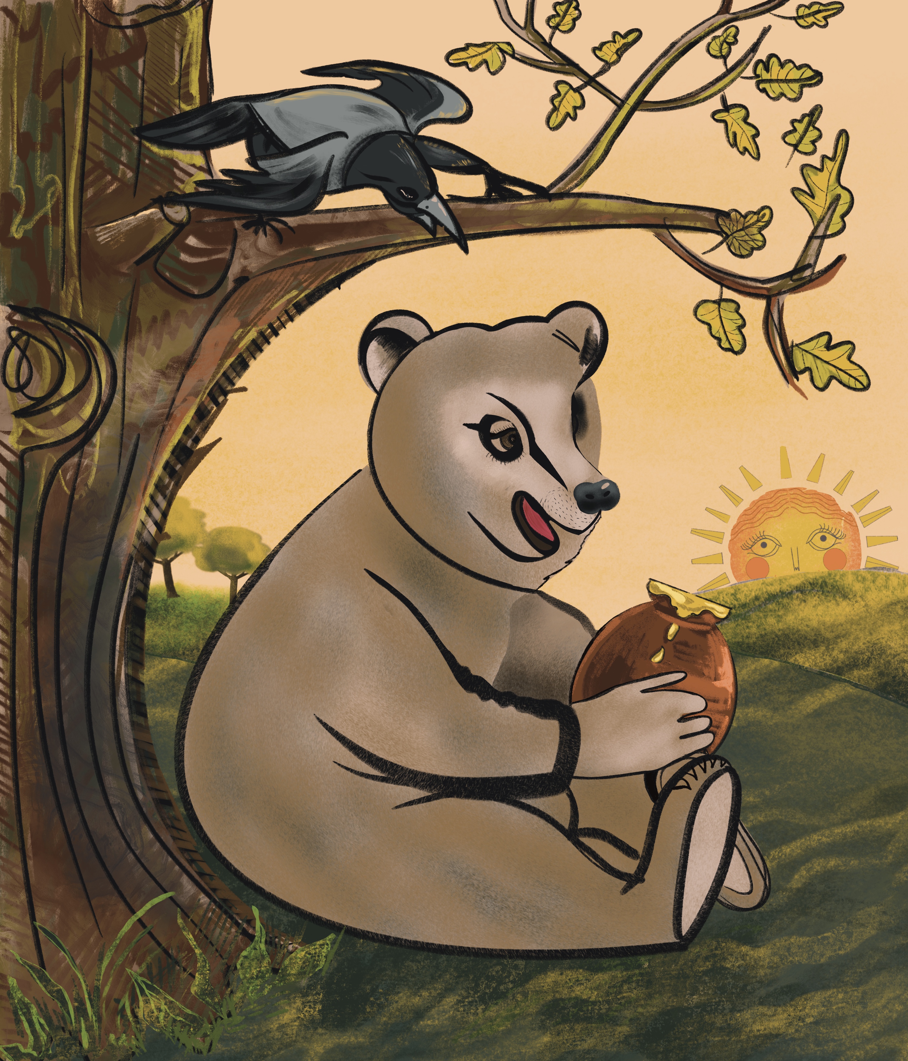 Сказки-потешки — Изображение №3 — Иллюстрация, Графика на Dprofile