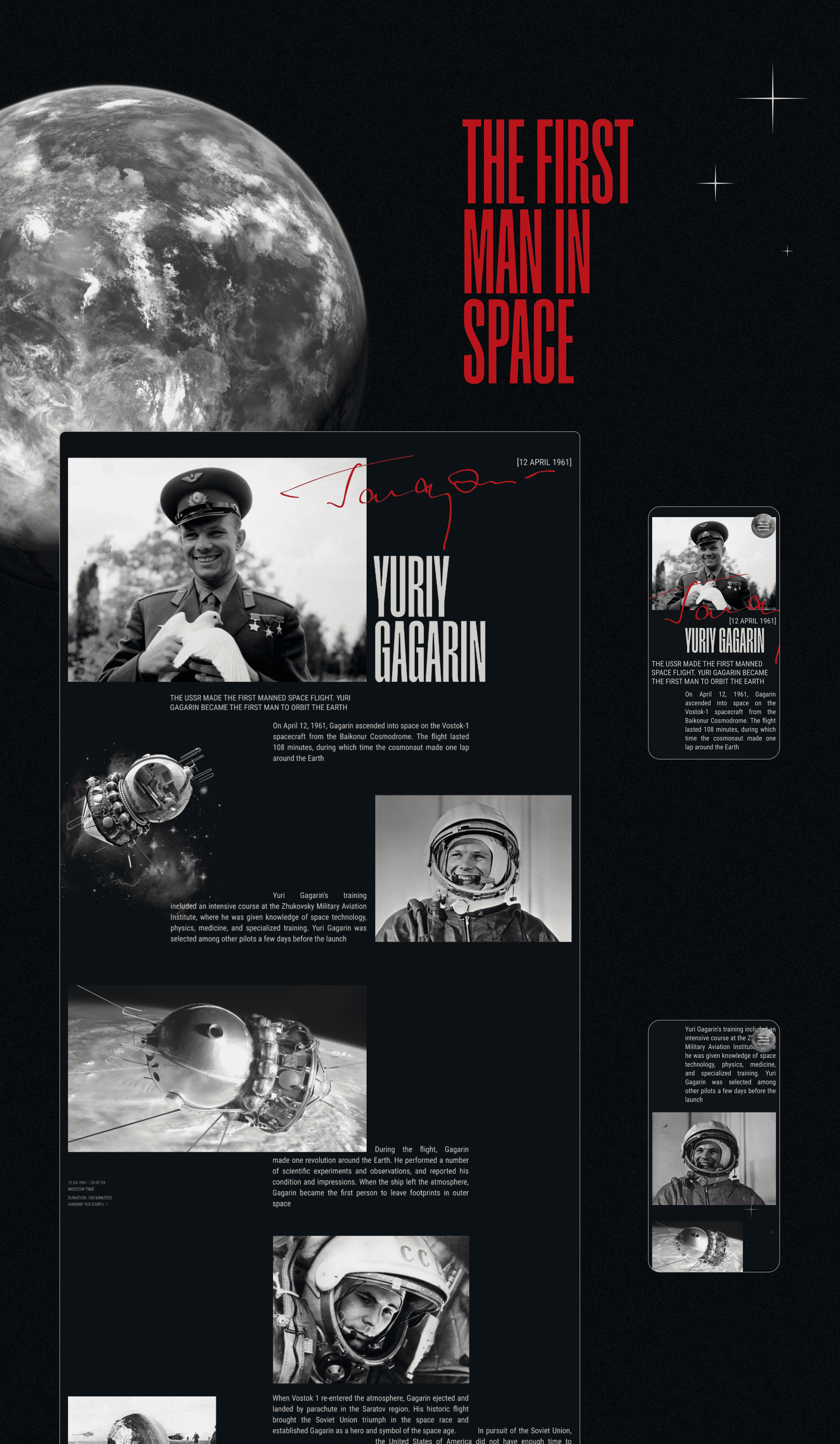 Longread about Soviet space — Изображение №7 — Интерфейсы на Dprofile