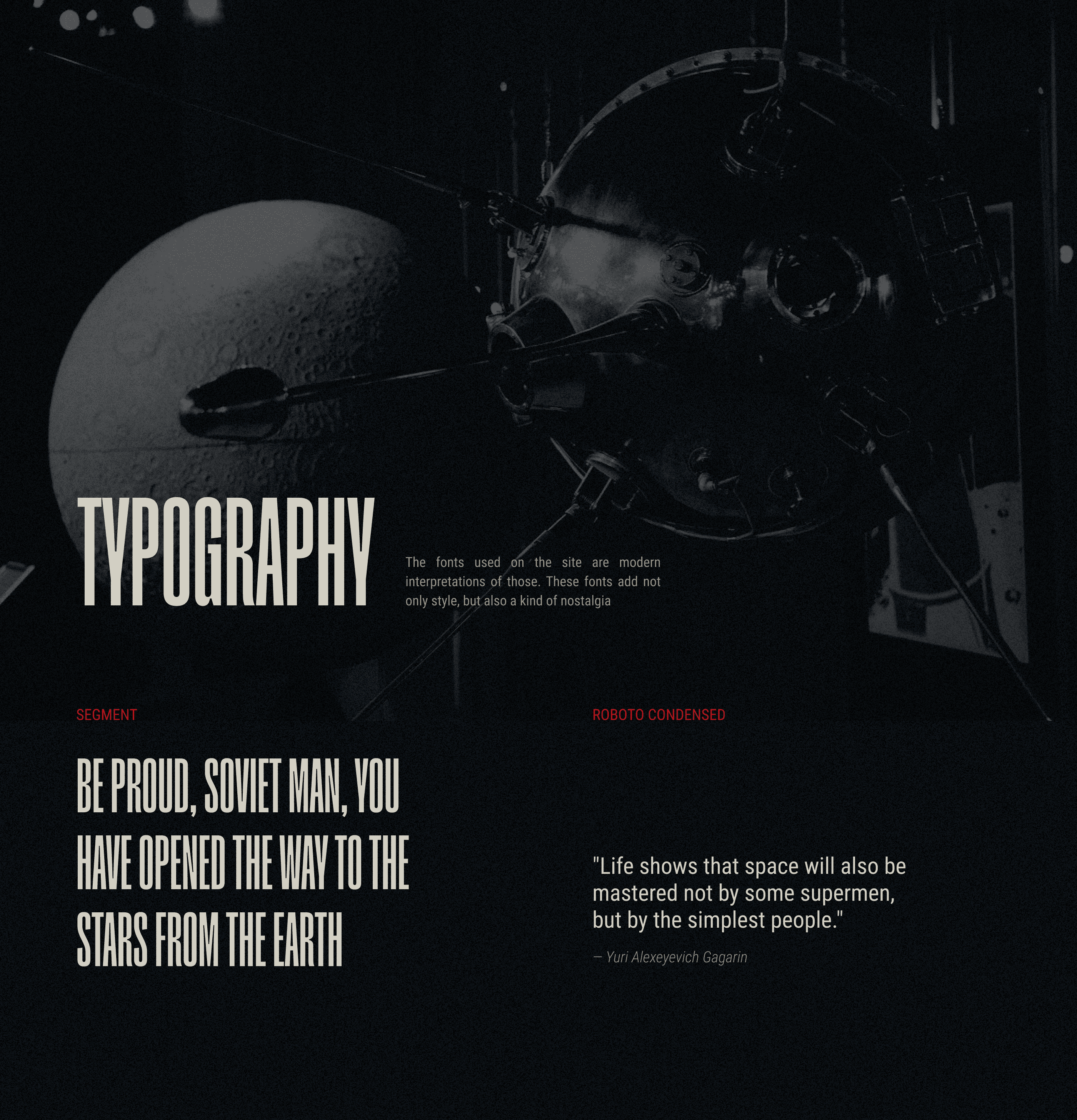 Longread about Soviet space — Изображение №11 — Интерфейсы на Dprofile