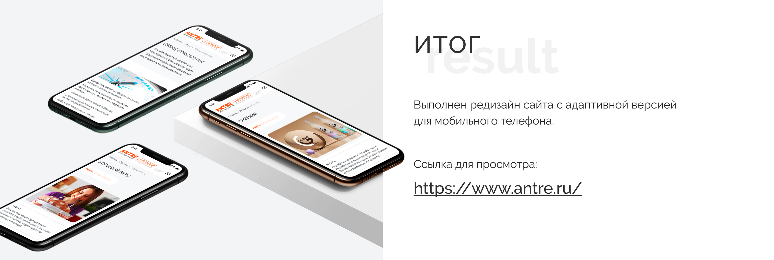 Брендинговое агенство ANTRE — Изображение №12 — Интерфейсы на Dprofile