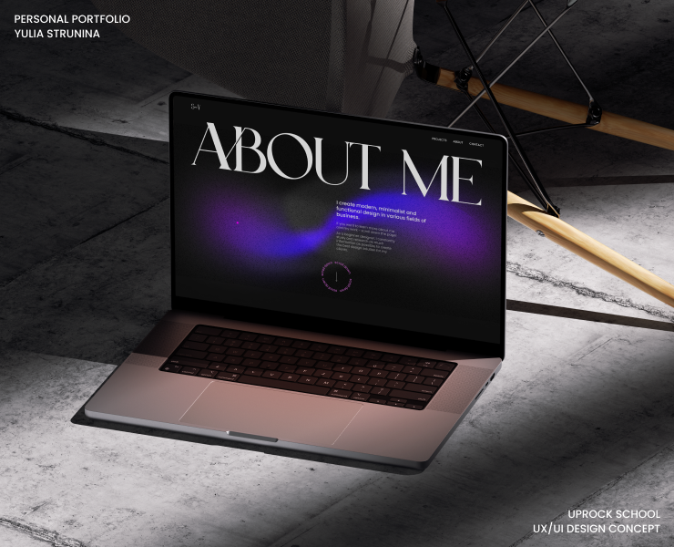UX/UI designer portfolio на Dprofile