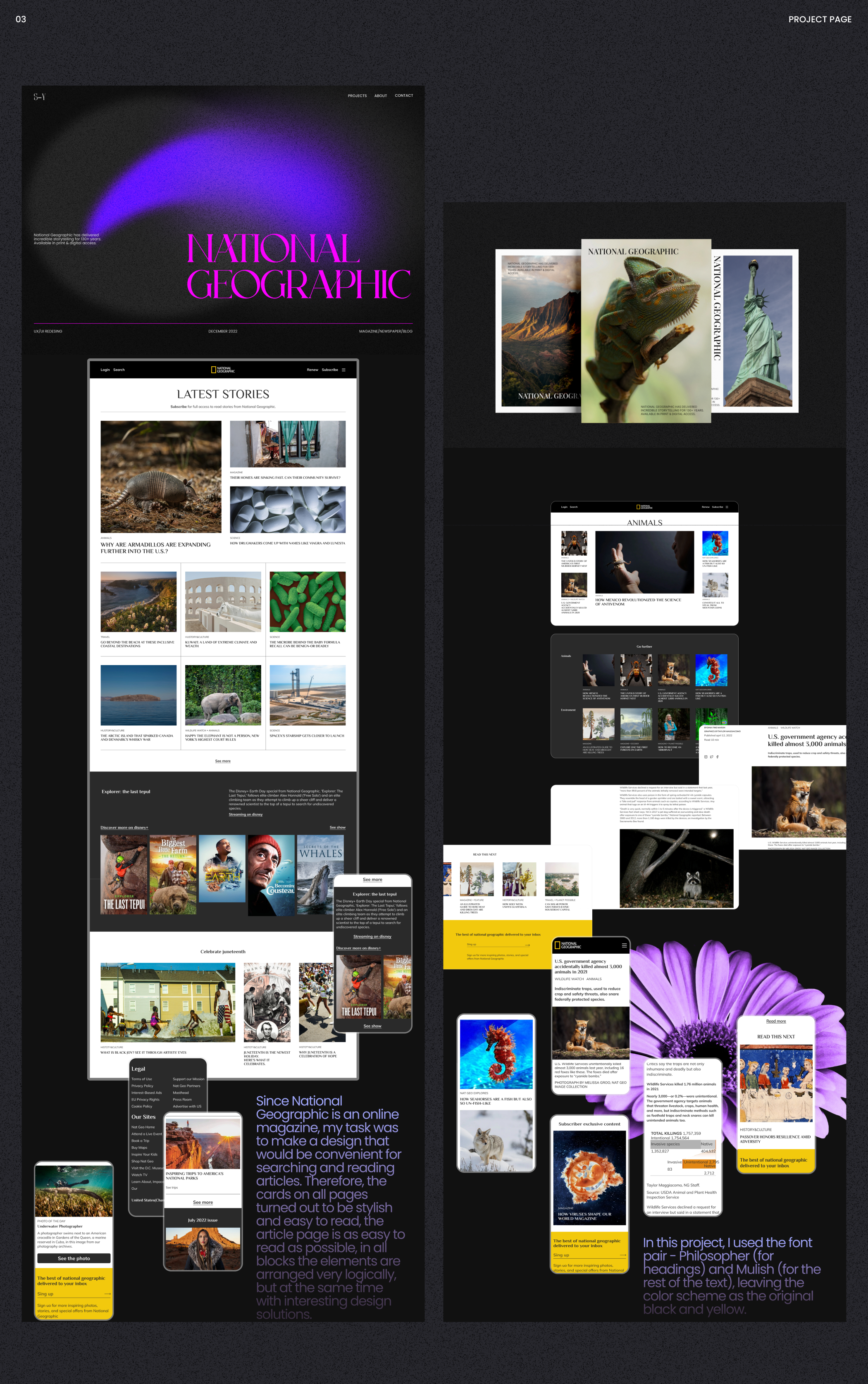 UX/UI designer portfolio — Изображение №6 — Интерфейсы, Брендинг на Dprofile