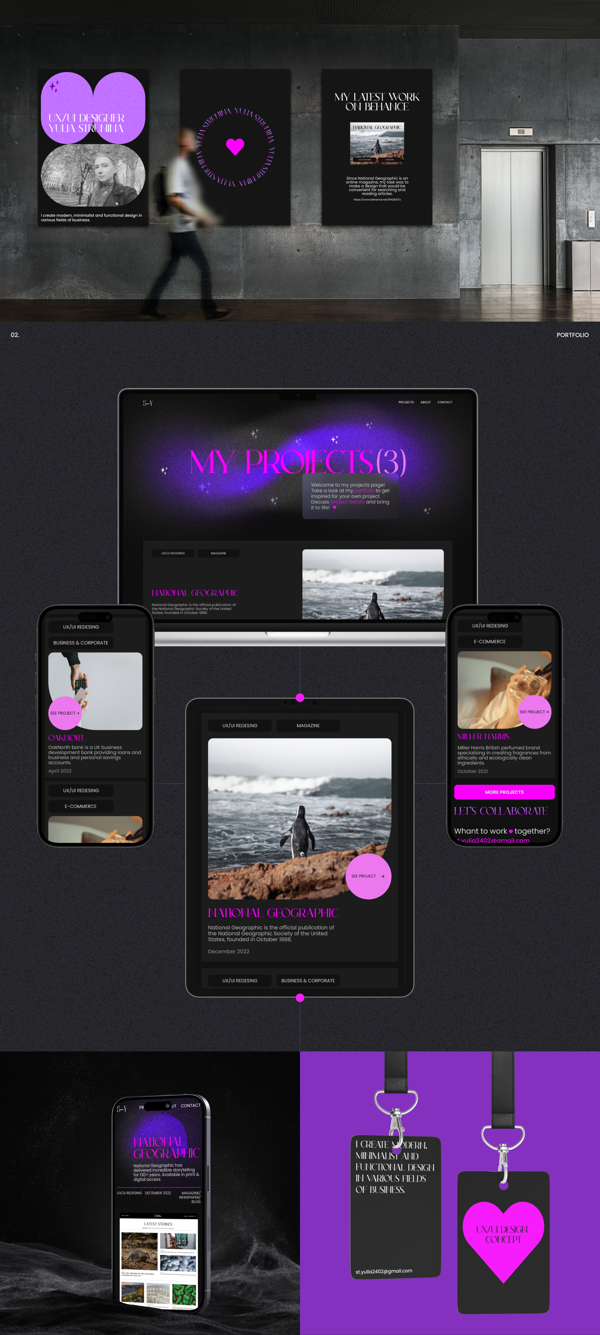 UX/UI designer portfolio — Изображение №4 — Интерфейсы, Брендинг на Dprofile