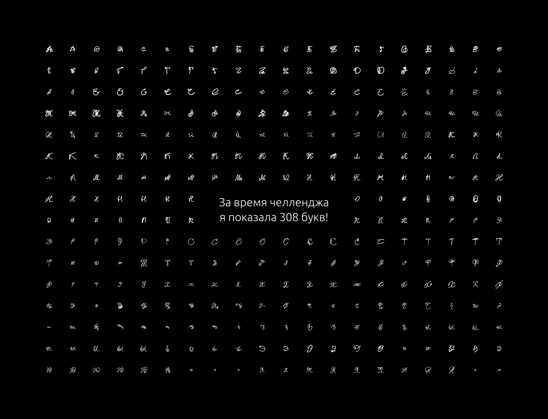 Буквальный челлендж — Изображение №3 — Графика на Dprofile
