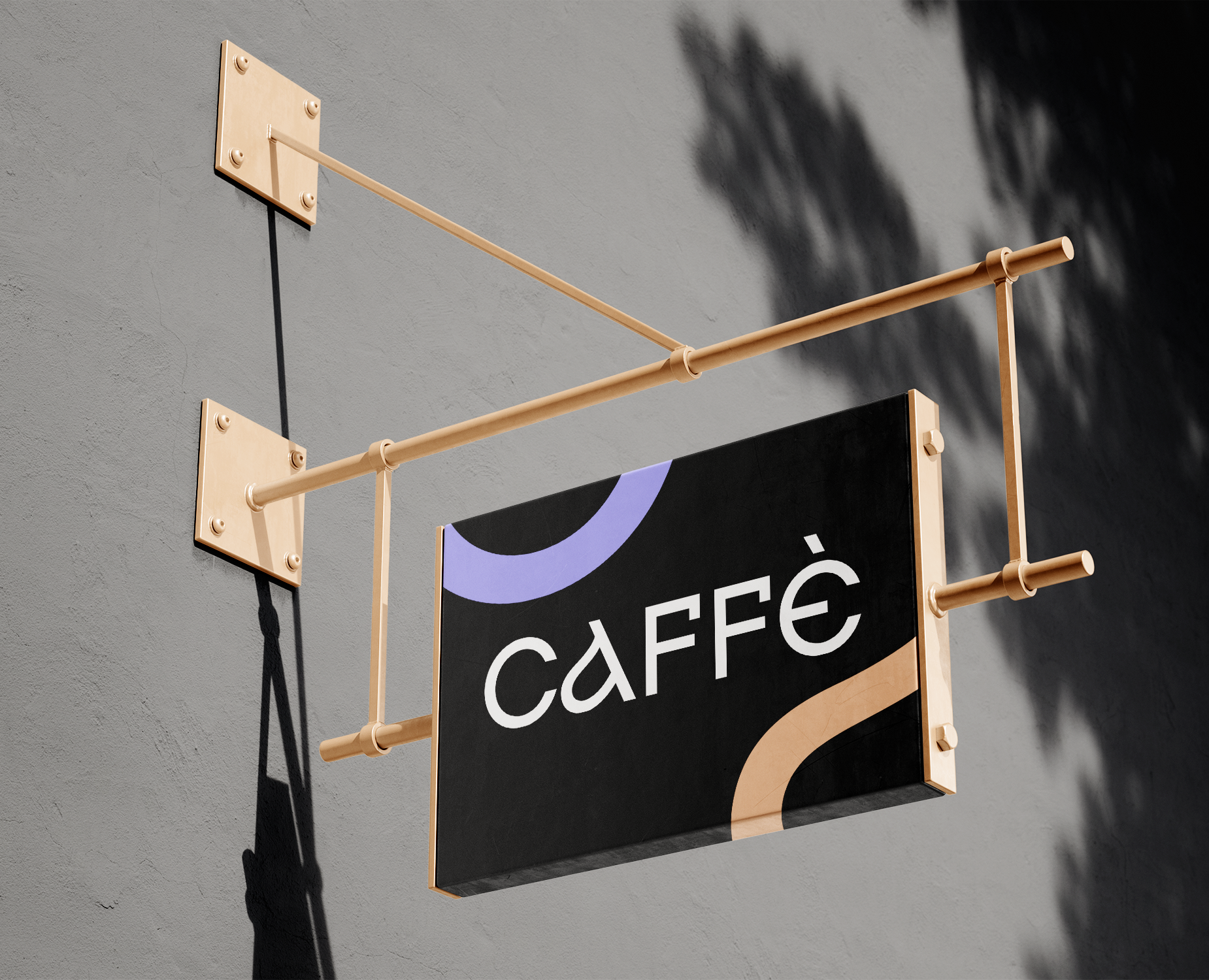 Кофейня "Сaffè" — Брендинг, Графика на Dprofile