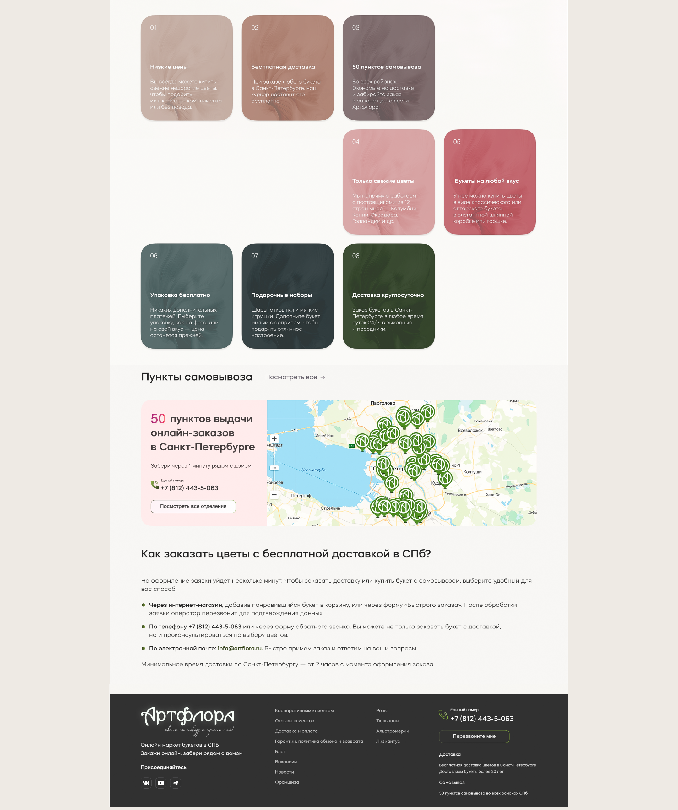Цветочный онлайн-магазин | Online flower-shop | Concept — Изображение №6 — Интерфейсы на Dprofile