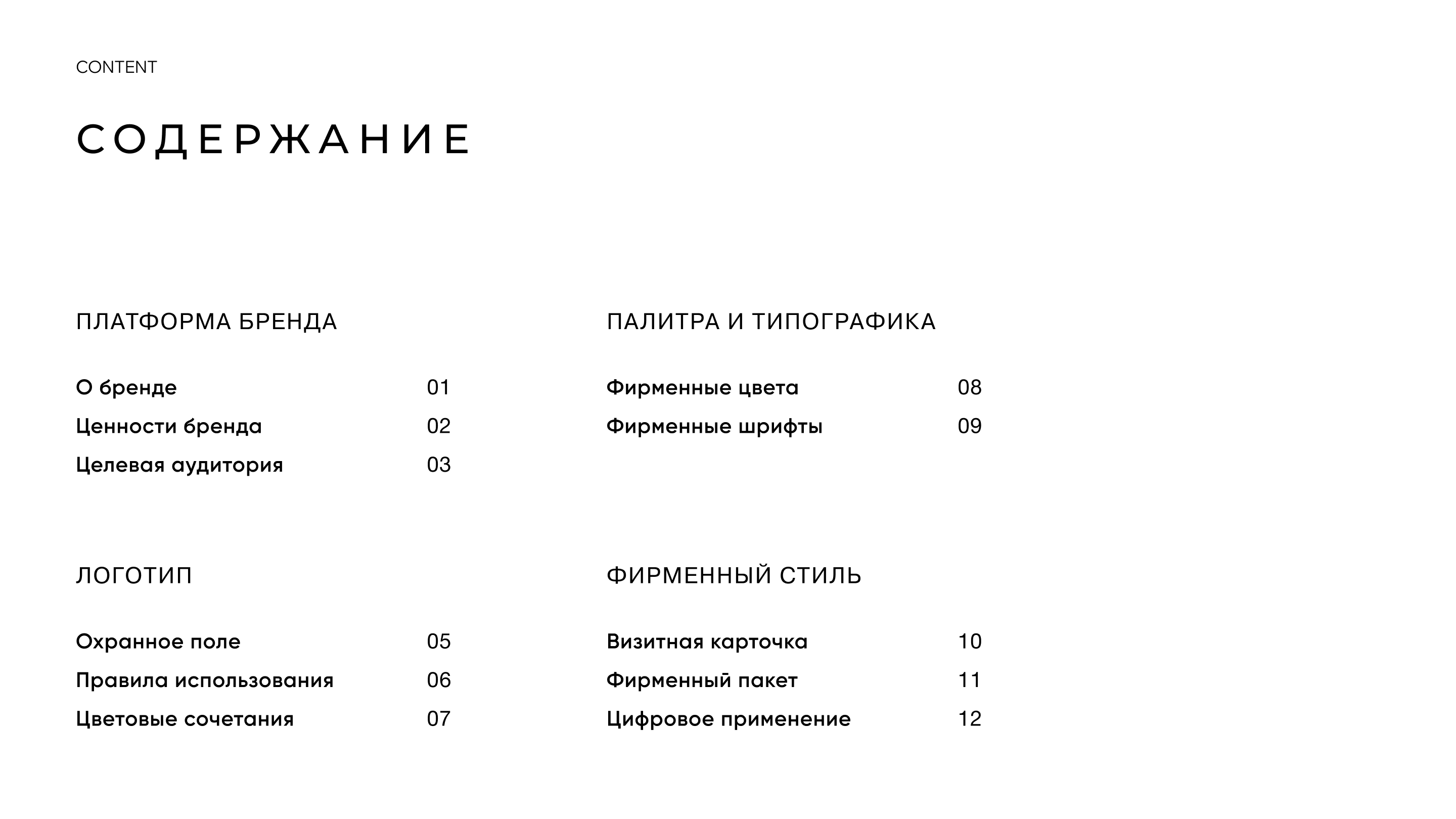 Брендбук. Логотип. Фирменный стиль | Brand Identity — Изображение №2 — Интерфейсы на Dprofile