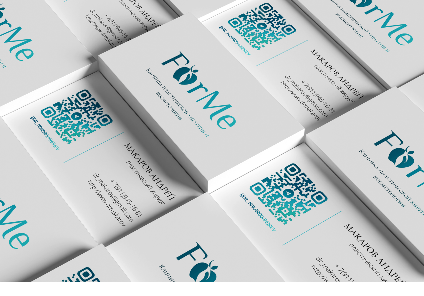 Визитка для врача-пластического хирурга | Business card — Изображение №1 — Интерфейсы на Dprofile