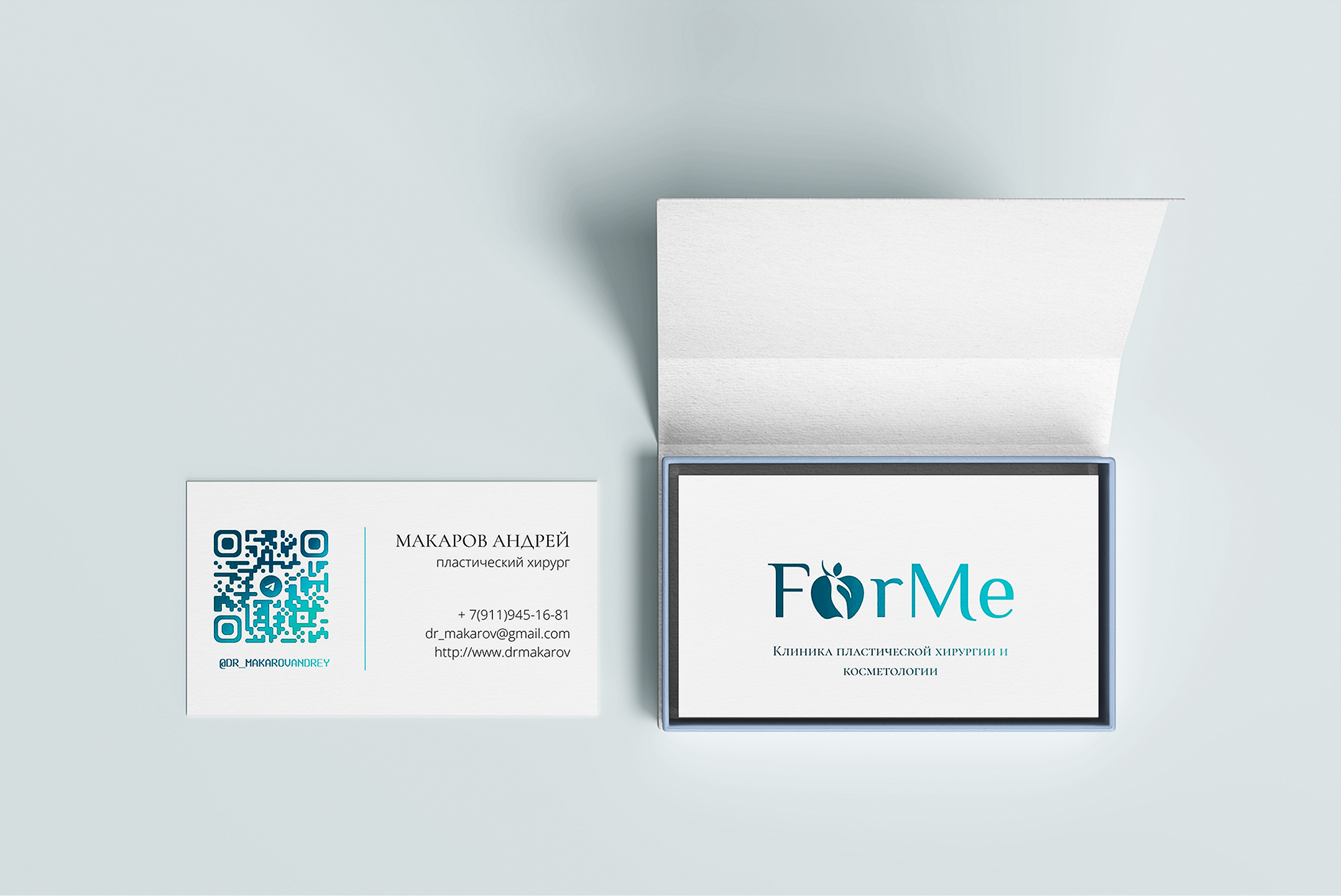Визитка для врача-пластического хирурга | Business card — Изображение №5 — Интерфейсы на Dprofile