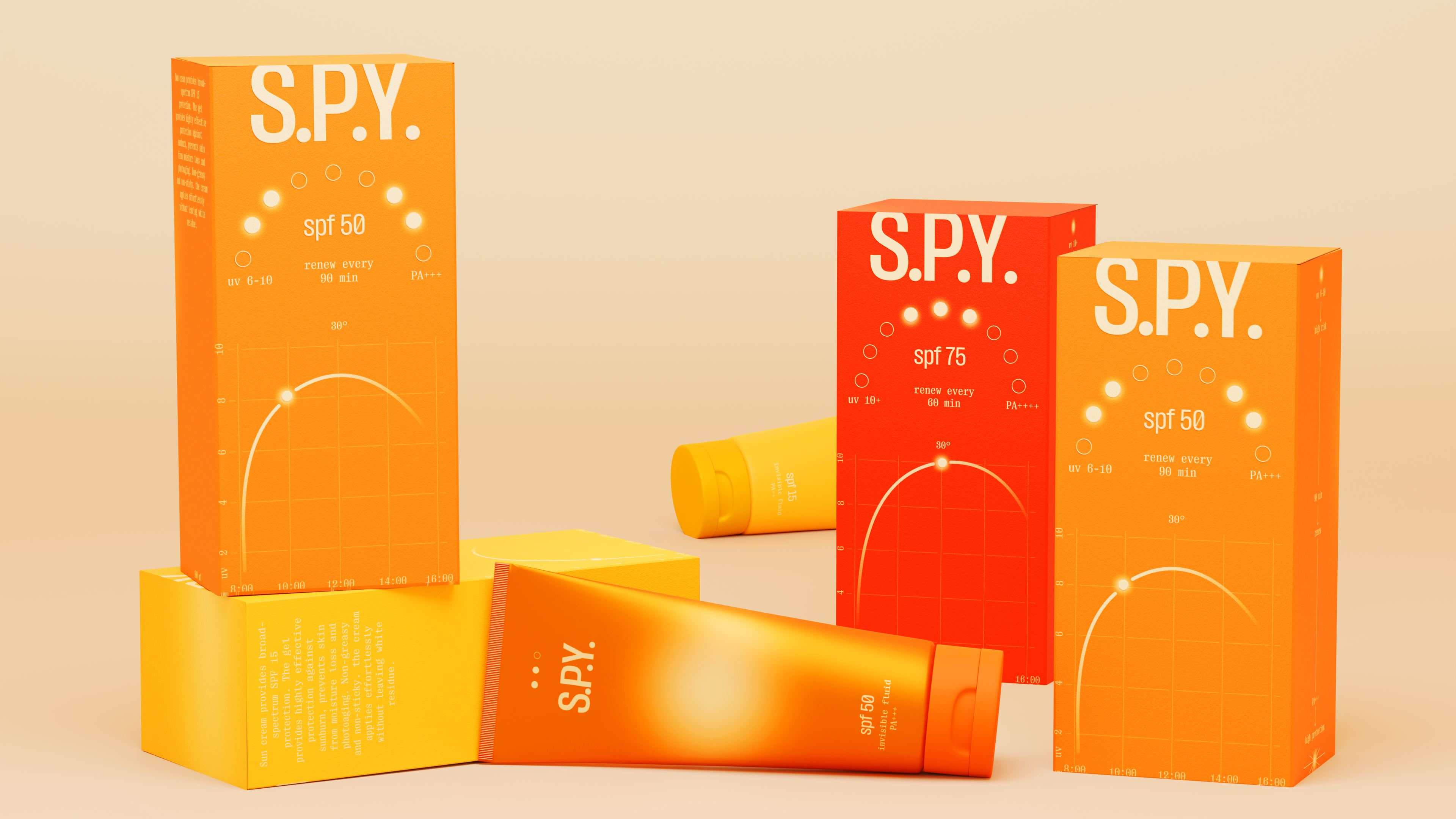 SPF CREAM S.P.Y. — Изображение №5 — Брендинг на Dprofile